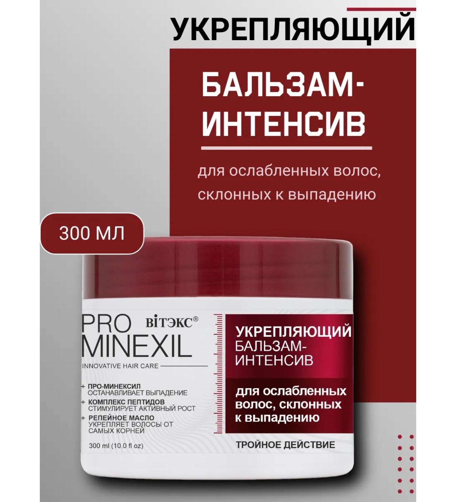 Vitex PRO MINEXIL Strengthening Balm for Weakened Hair Prone to Hair Loss - Buy Online on GoSupps.com
