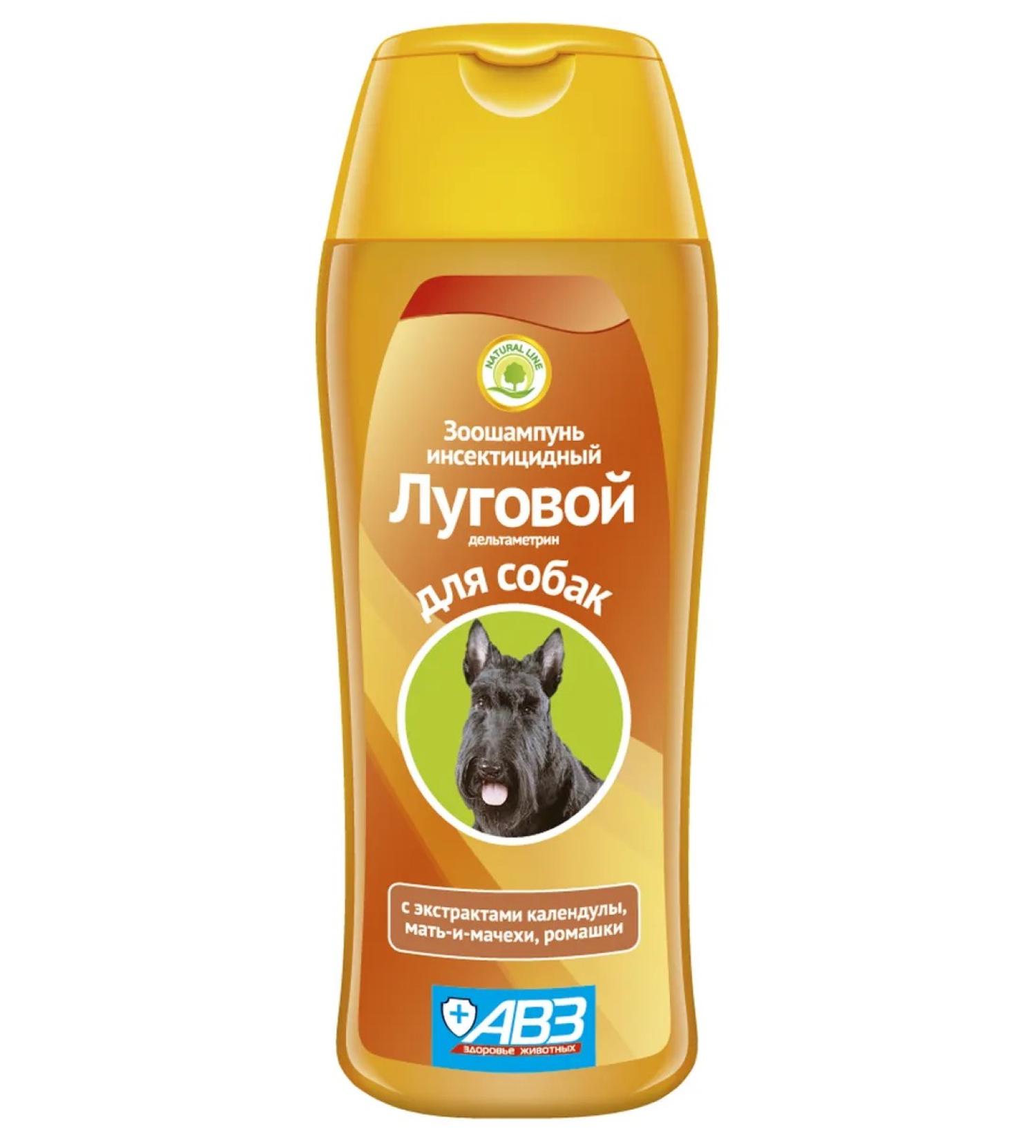 AVZ Meadow zoo -shackpoon for dogs from fleas and ticks 270 ml