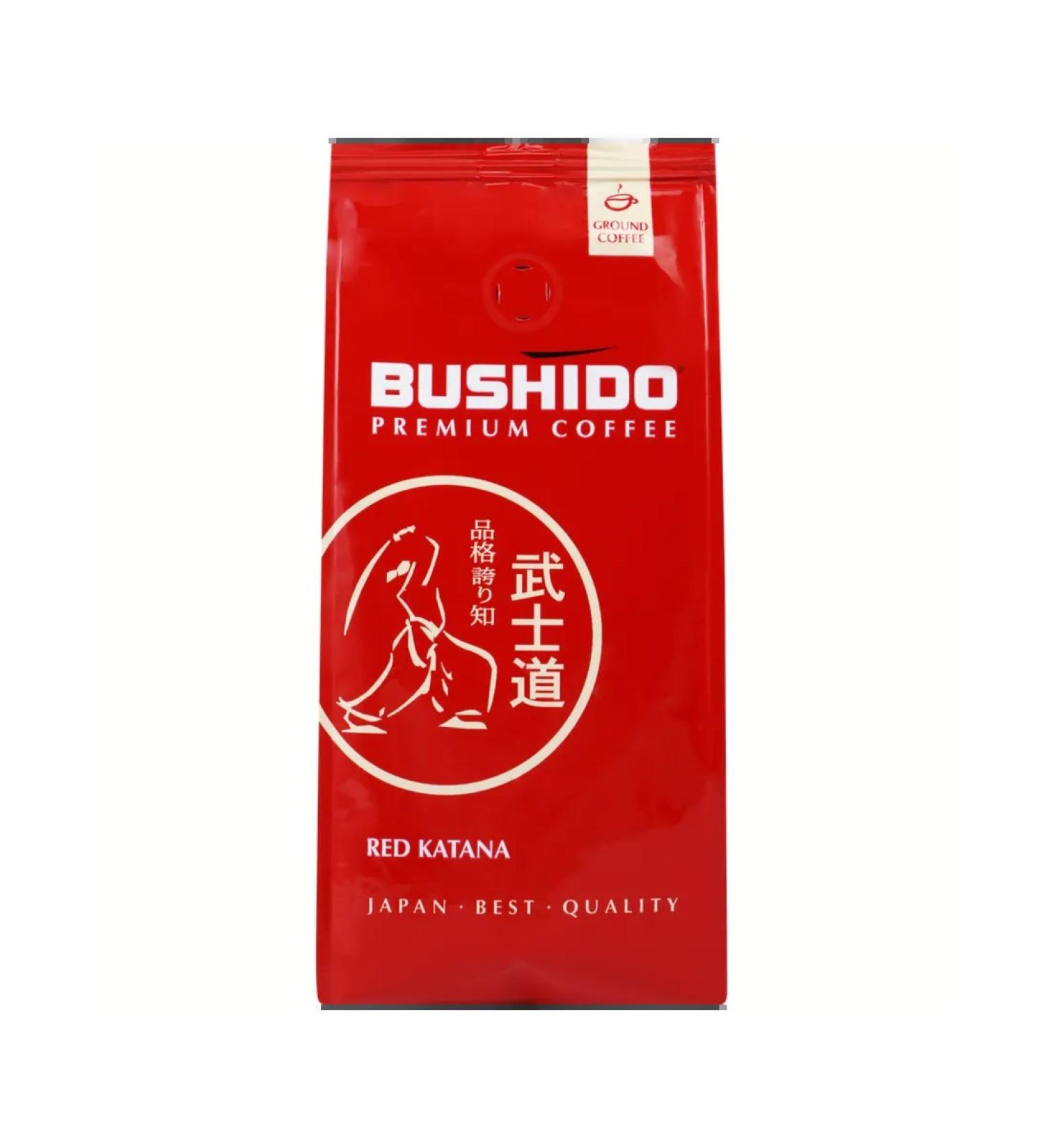 Bushido specialty Ground Coffee Red Katana 227 g - Buy Online on GoSupps.com
