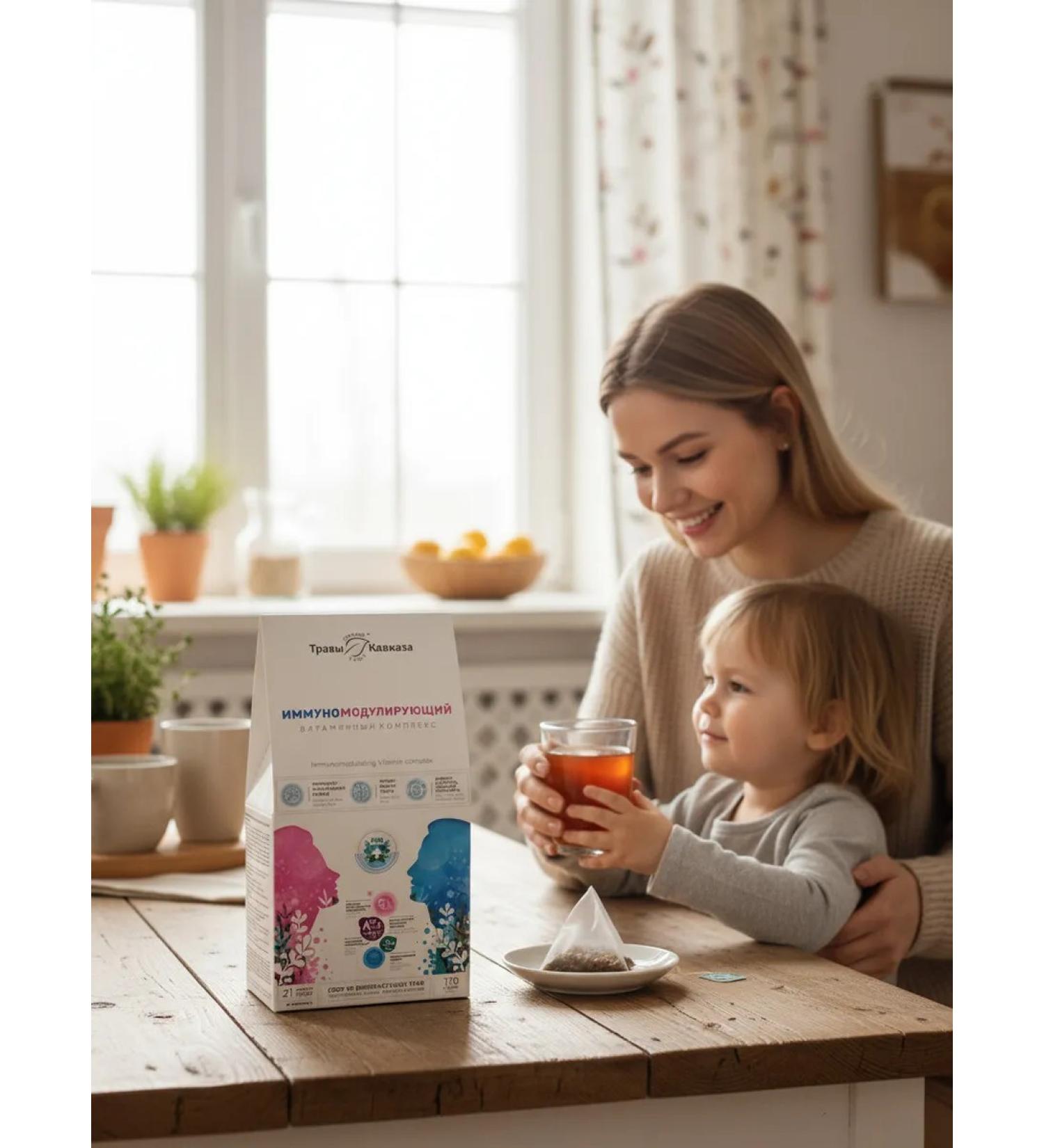 Herbs of the Caucasus Immunomodulating collection 170 gr 21 filter packages - Buy Online on GoSupps.com