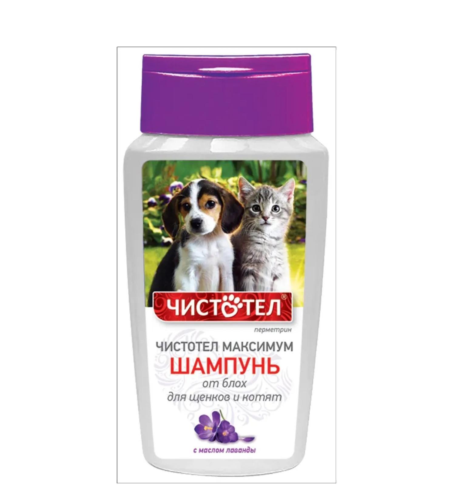 Celandine Maximum shumpy from fleas for puppies and kittens 180ml