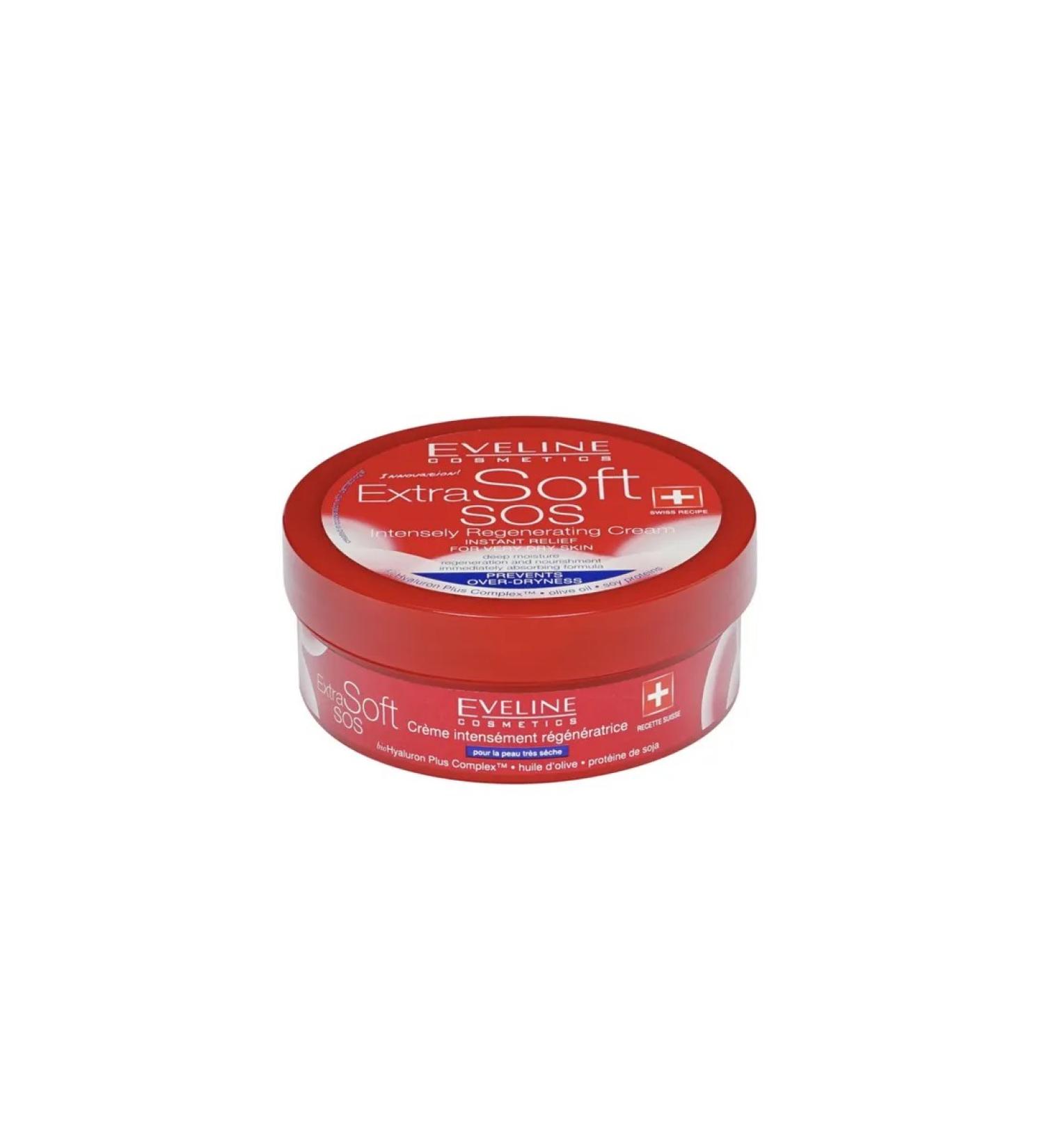 EVELINE Body cream Extra Soft SOS intensively regenerating - Buy Online on GoSupps.com
