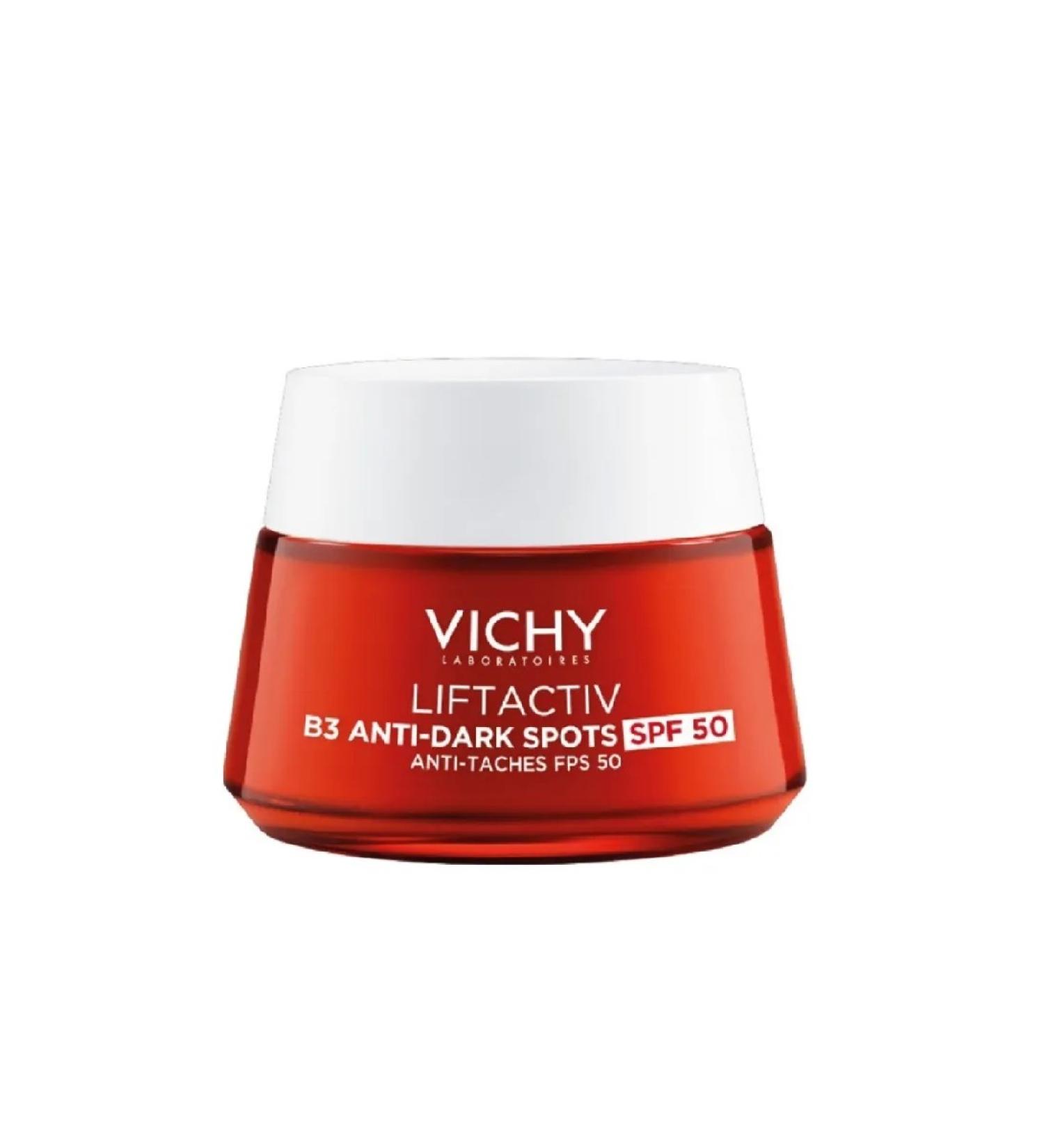 VICHY Liftactiv cream with vitamin B3 against pigmentation SPF 50