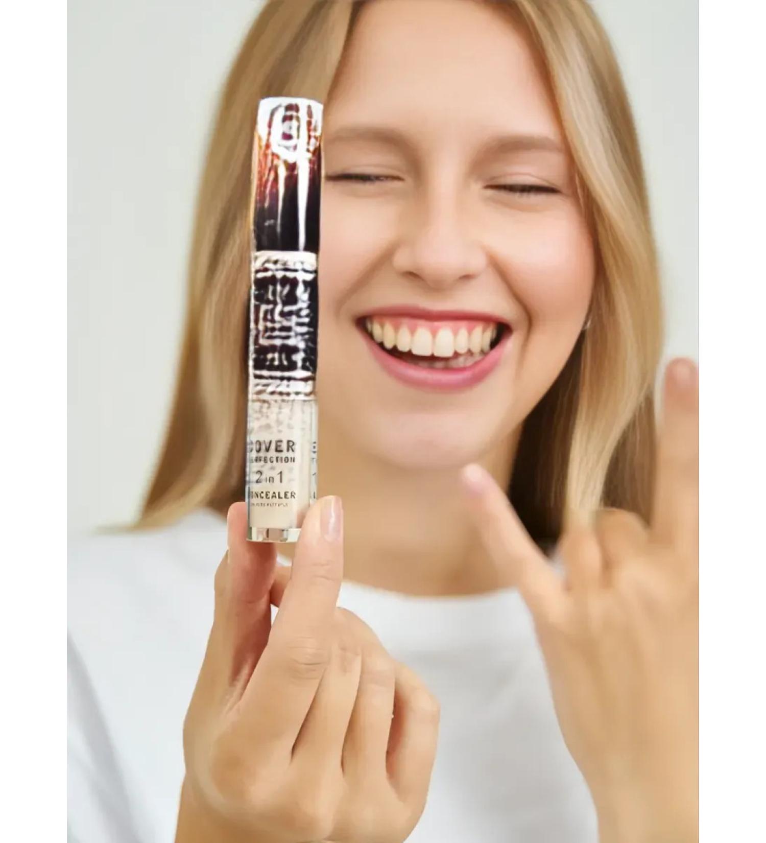 ASSI si Concealer Corrector for Facial Facial 2 in 1 set 2 pcs tone 01 - Buy Online on GoSupps.com