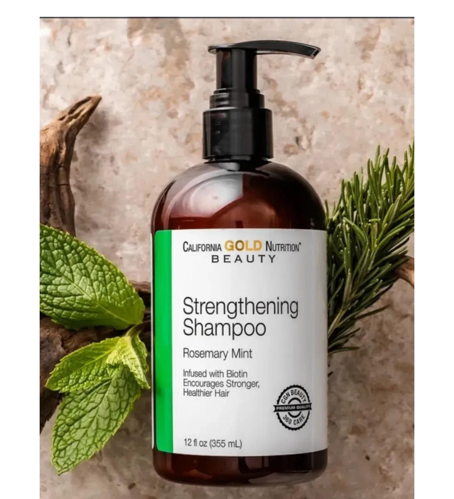 iHerb CGN biotin shampoo rosemary and mint aroma 355 ml - Buy Online on GoSupps.com
