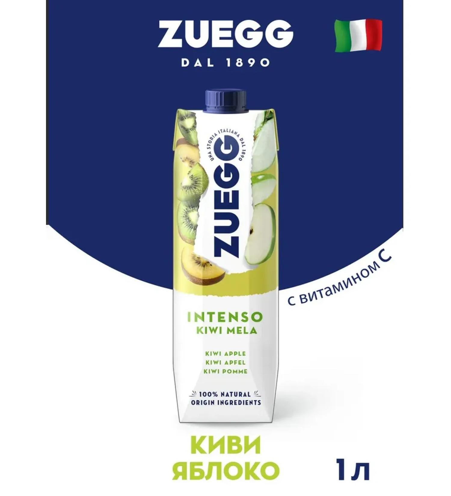 Zuegg Drinking drinking kiwi and apple 12pc x 1 l - Buy Online on GoSupps.com
