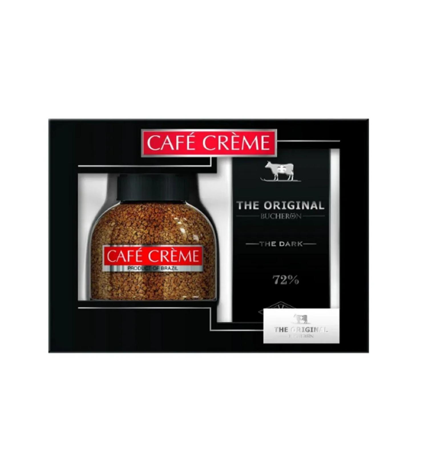 CAFE CREME Set of gift coffee 90g and chocolate 90 g - Buy Online on GoSupps.com