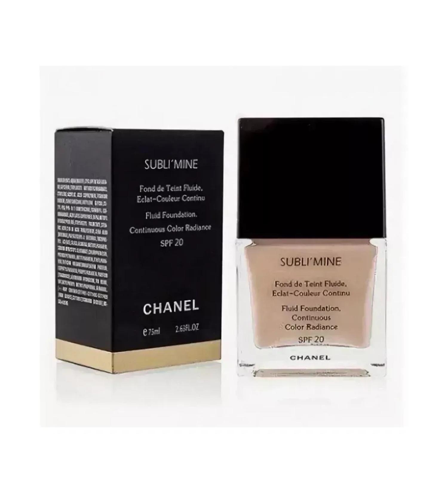 Luxury cosmetics Tonal cream Fluid Chanel Chanel 101 - Buy Online on GoSupps.com