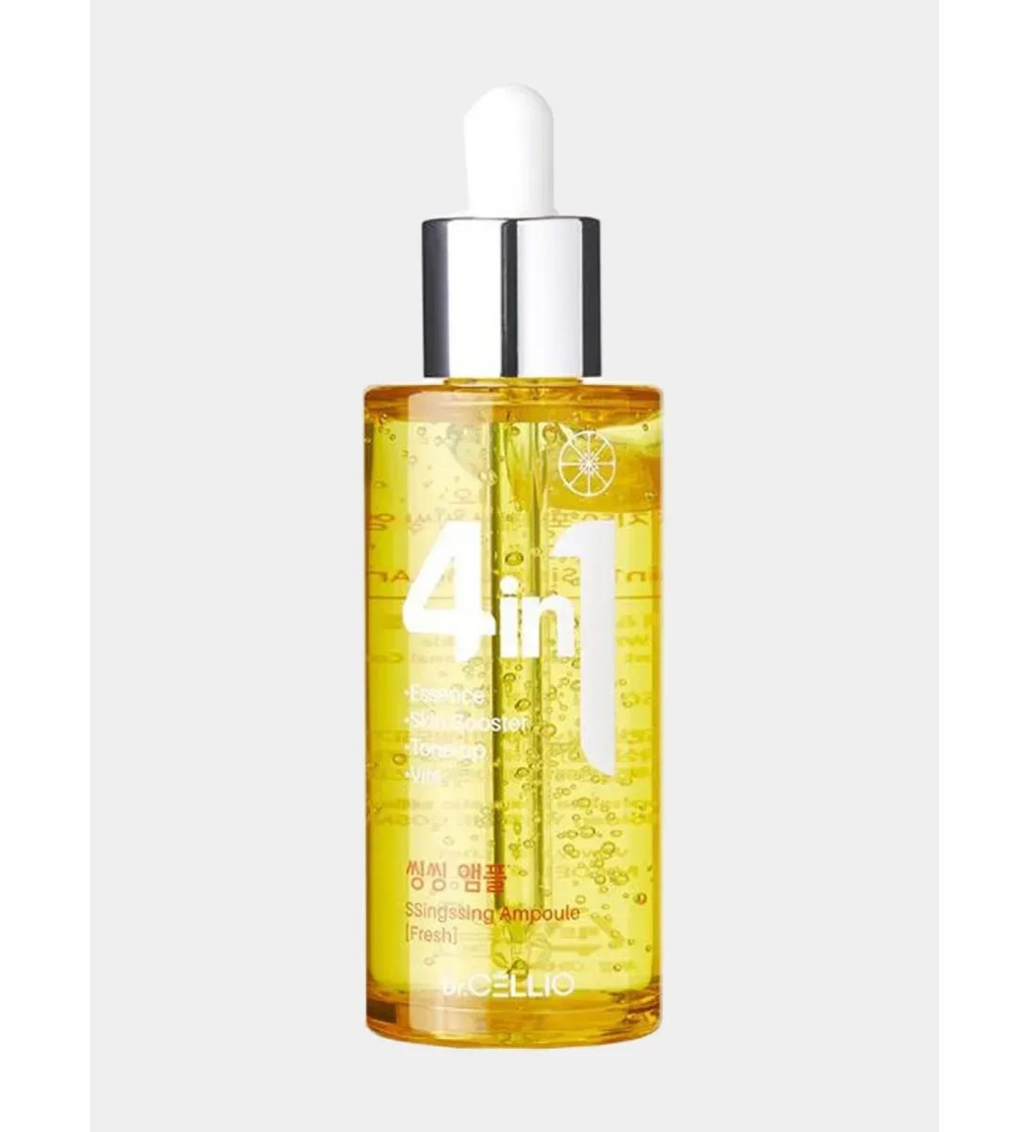 cosmetics Serum with vitamins for face 4in1 - Buy Online on GoSupps.com