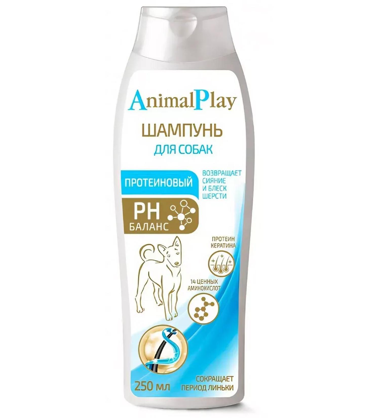 Animal play Dog shampoo protein 250 ml