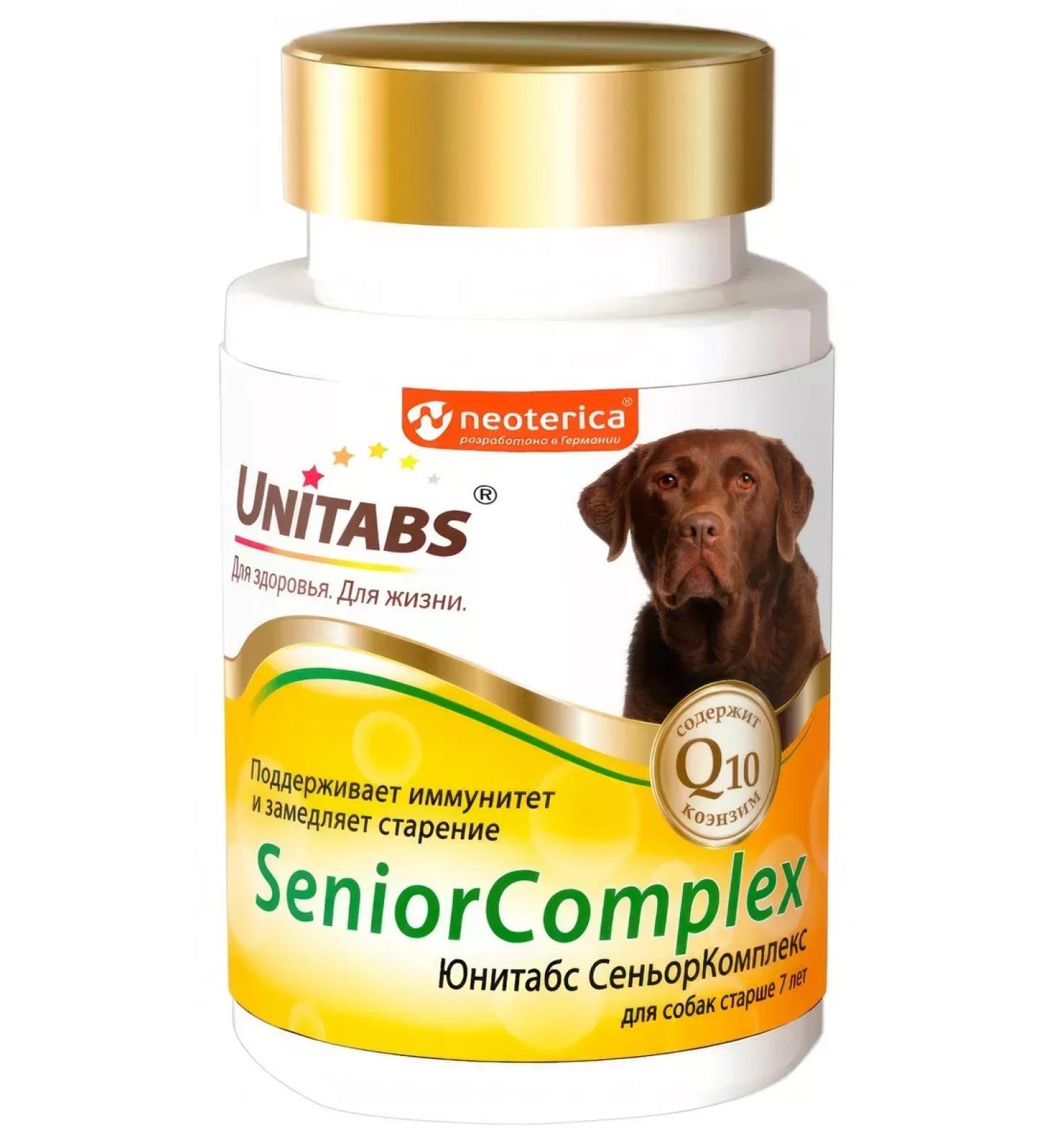 Unitabs Senorcompplex vitamin-mineral complex for dogs