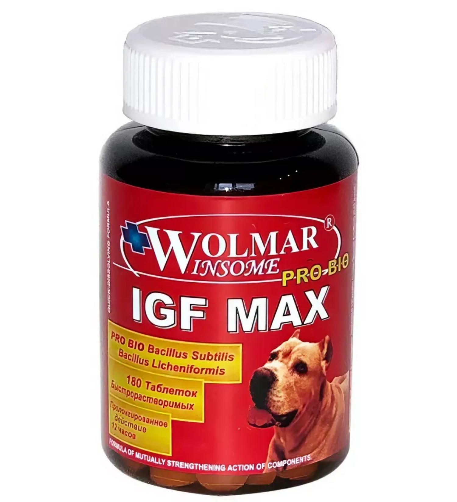 Wolmar Pro Bio IGF Max Power Optimizer for muscle growth 180 tab