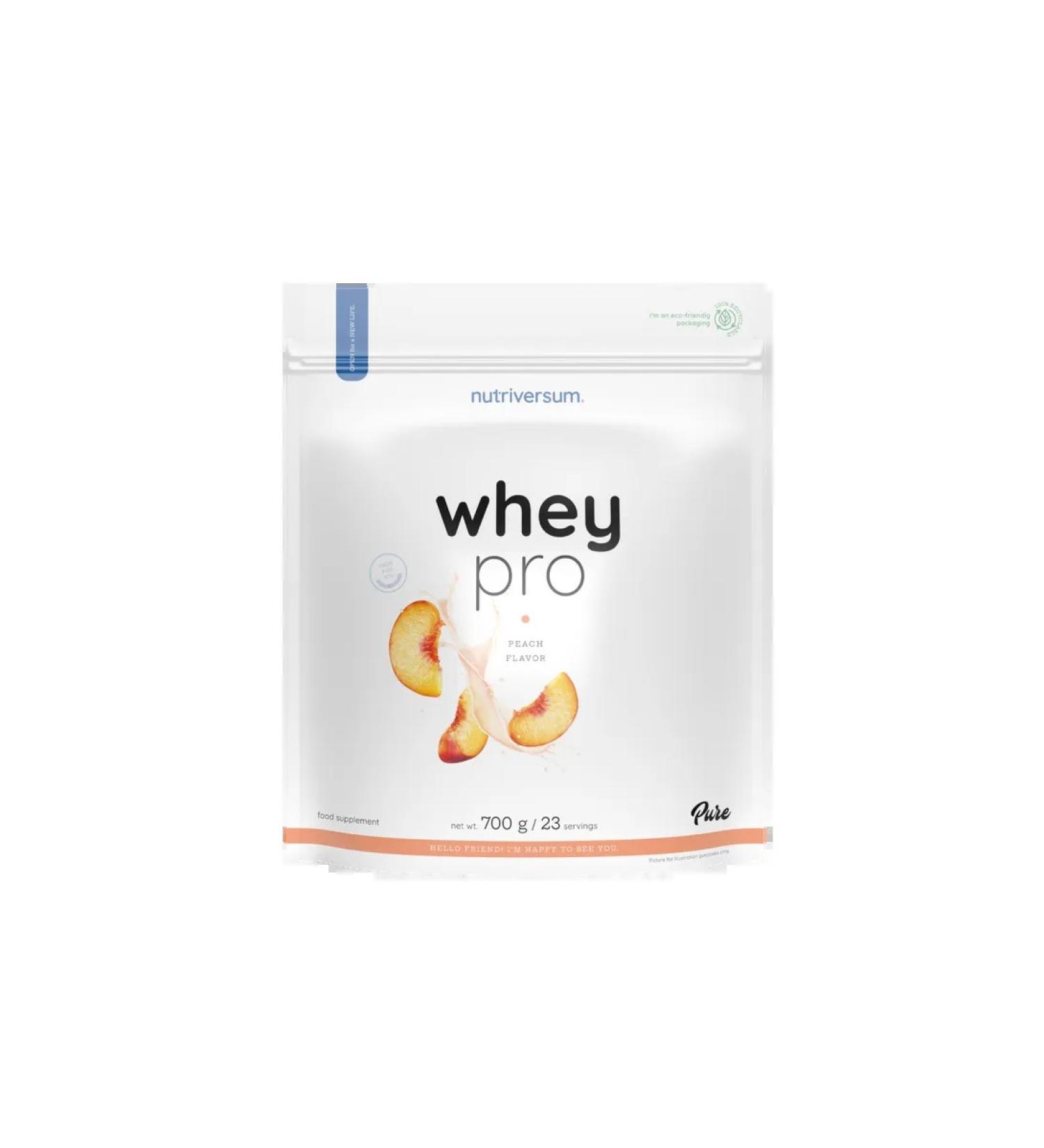 Nutriversum Whey Pro Ceatero Protein 700 g Persik