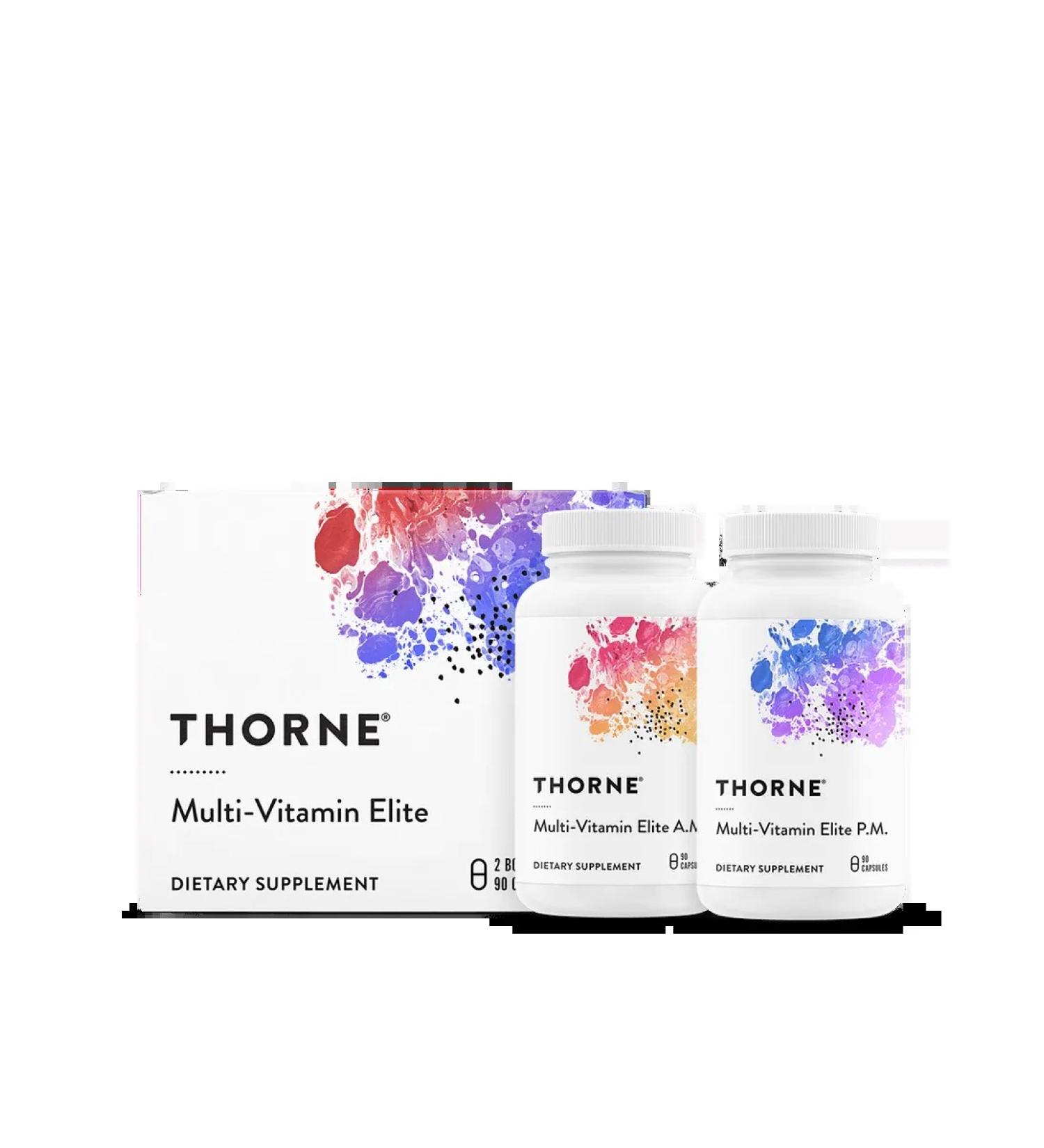 Thorne Research Multivitamins of elite 2 jars of 90 capsules - Buy Online on GoSupps.com