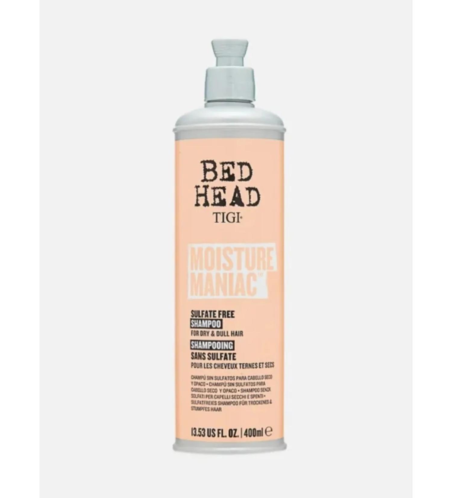 TIGI Bed Head Moisture Maniac Salnefantic Hair Shampoo - Buy Online on GoSupps.com