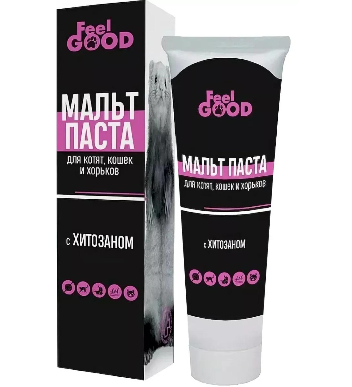 FeelGood Malt paste for cats and ferrets with chitosan 75 ml