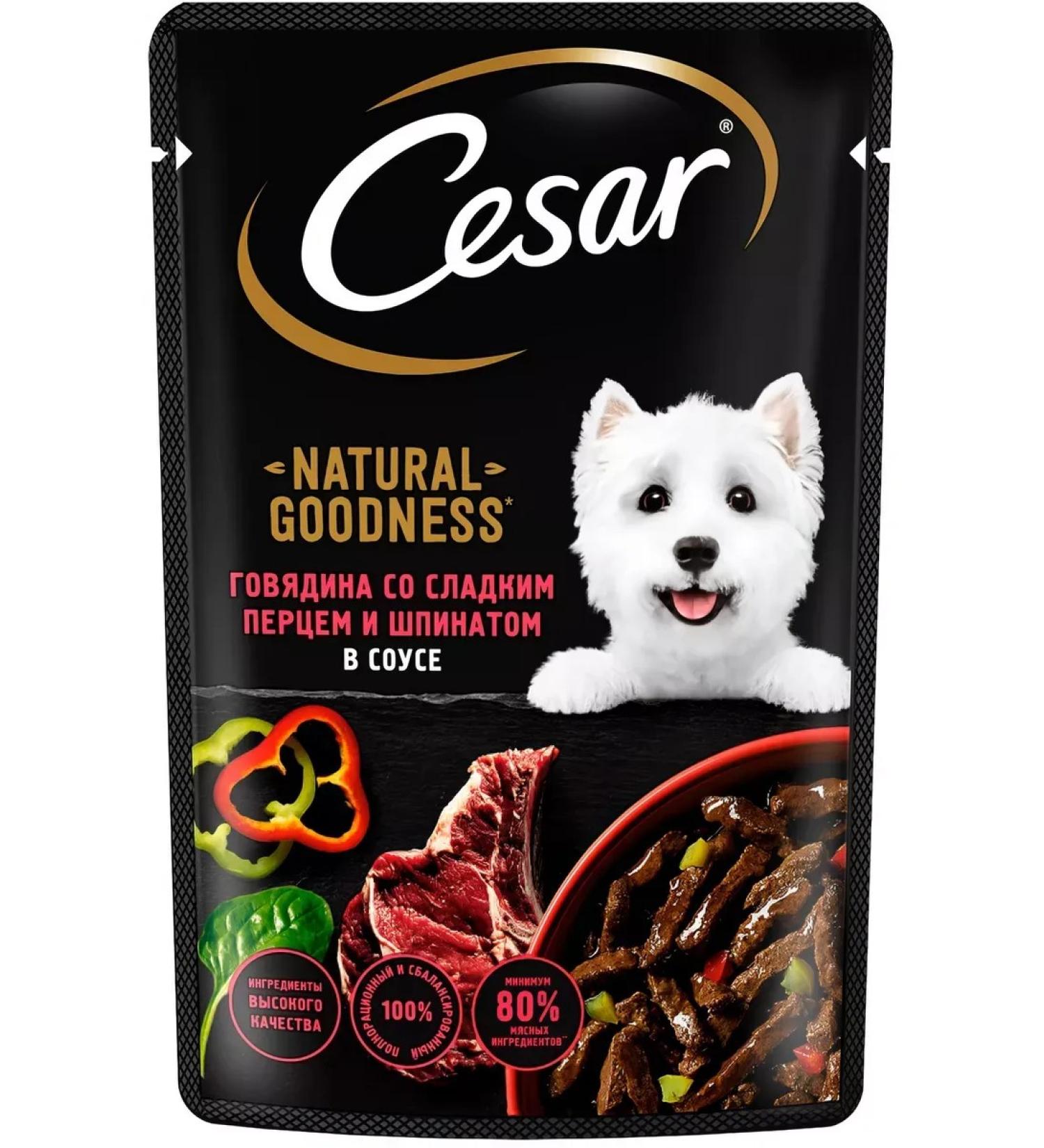 CESAR Dog feed 80 g x 28 pcs