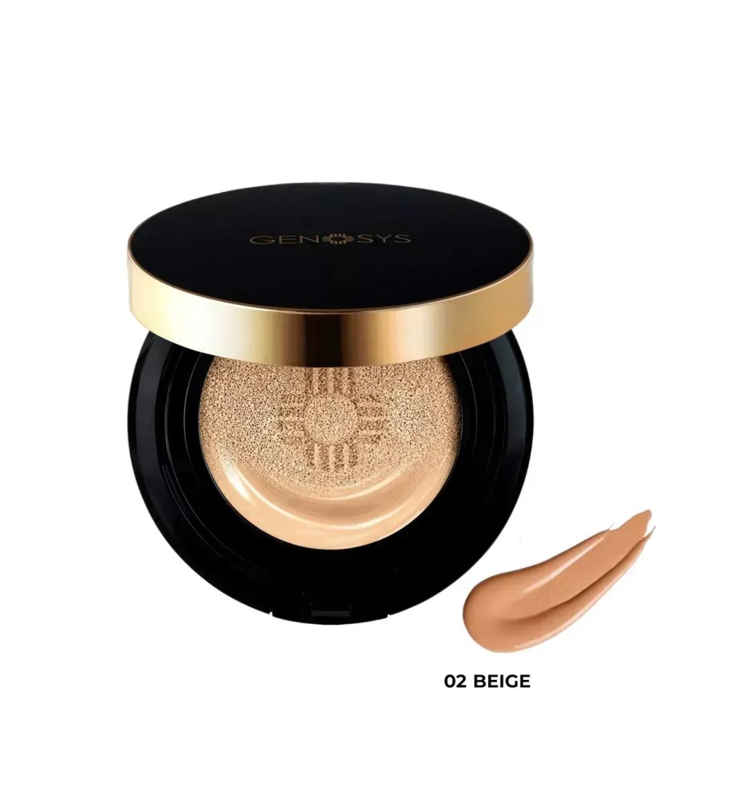 PBI Genosys BB Kushon Skin Caring Blemish Balm Cushion 02 Beige