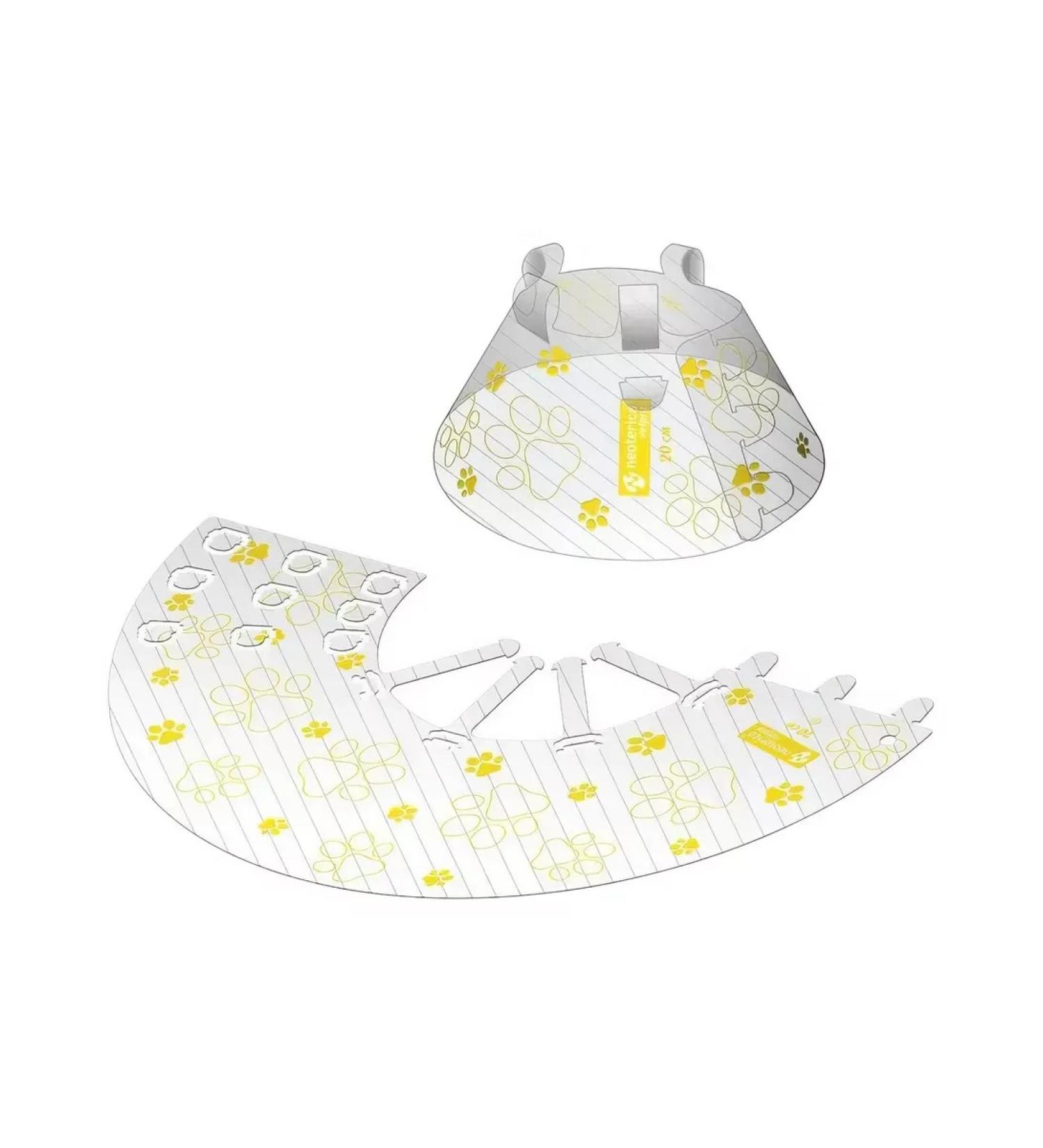 Neoterica Protective collar with a Click polypropylene lock 20 cm