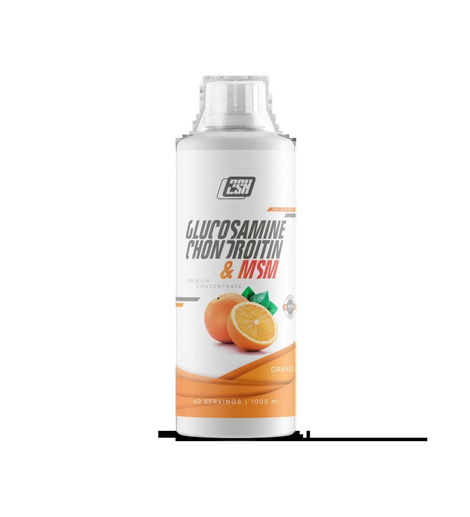 2SN Chondroprotector glucosamine chondroitin MSM 1000 ml orange - Buy Online on GoSupps.com