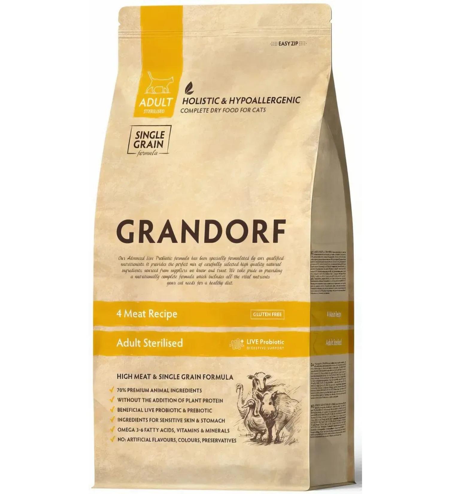 Grandorf Cat food 8 kg