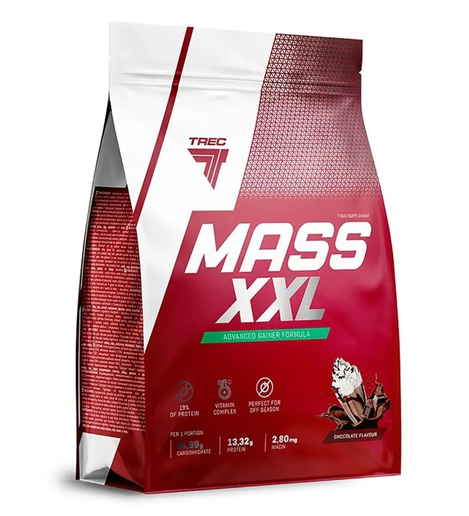 Trec Nutrition Geiner Mass XXL for gaining mass Chocolate 3kg - Buy Online on GoSupps.com