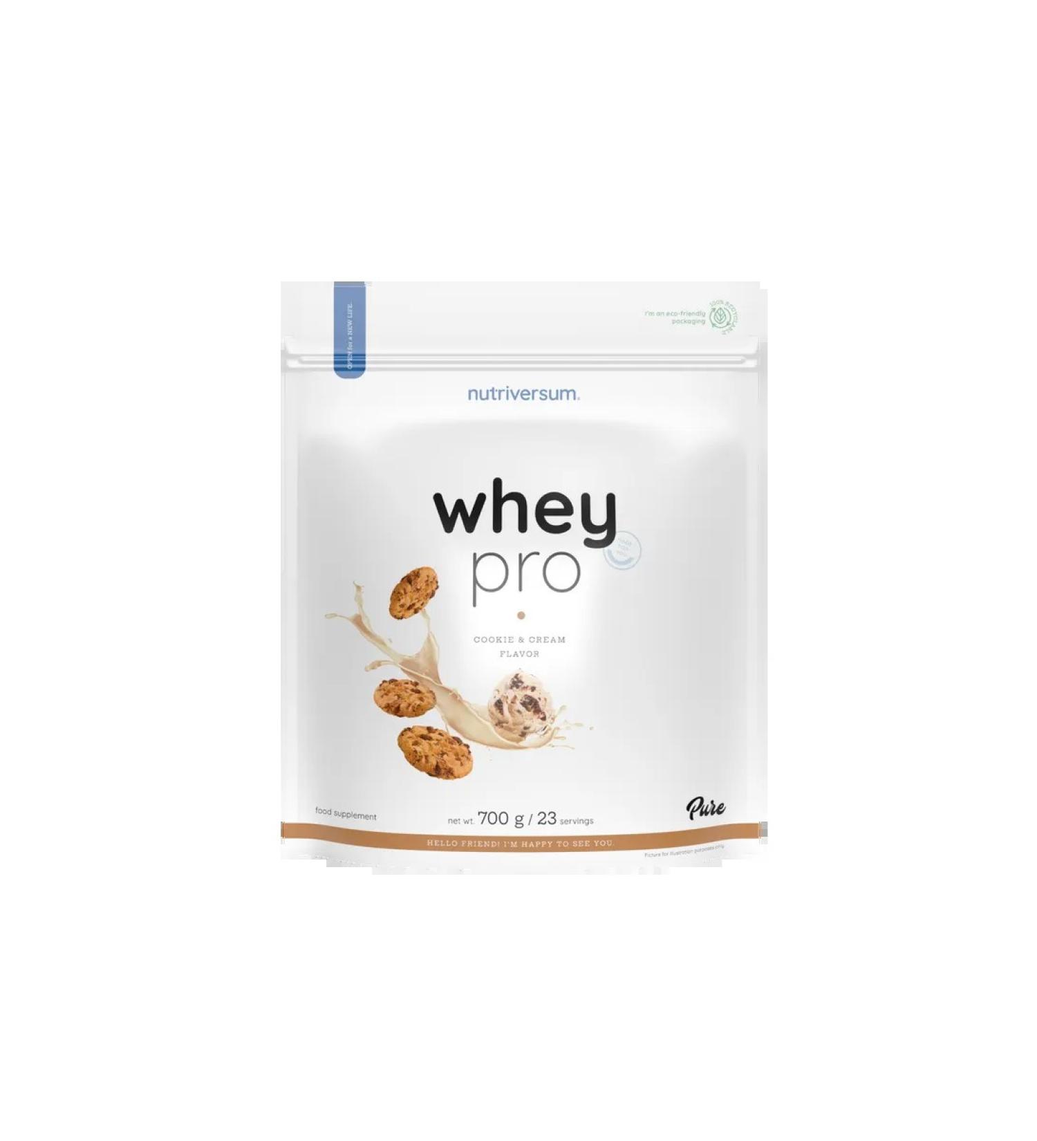 Nutriversum Whey Pro Ceatero Protein 700 g Crem