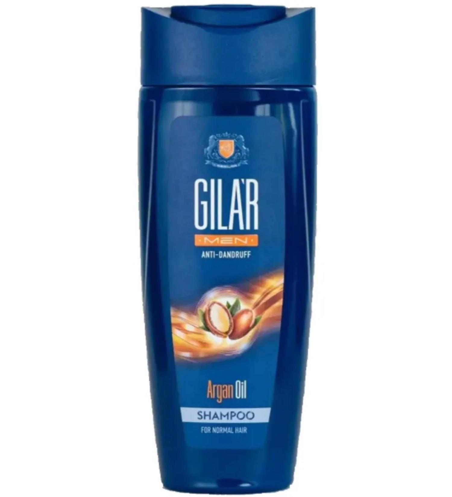 GILAR Hair shampoo male Argan Oil 400 ml - Buy Online on GoSupps.com