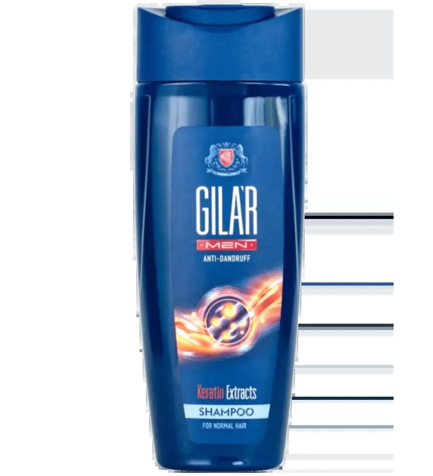 GILAR Hair shampoo men's Keratin Extracts 400 ml - Buy Online on GoSupps.com