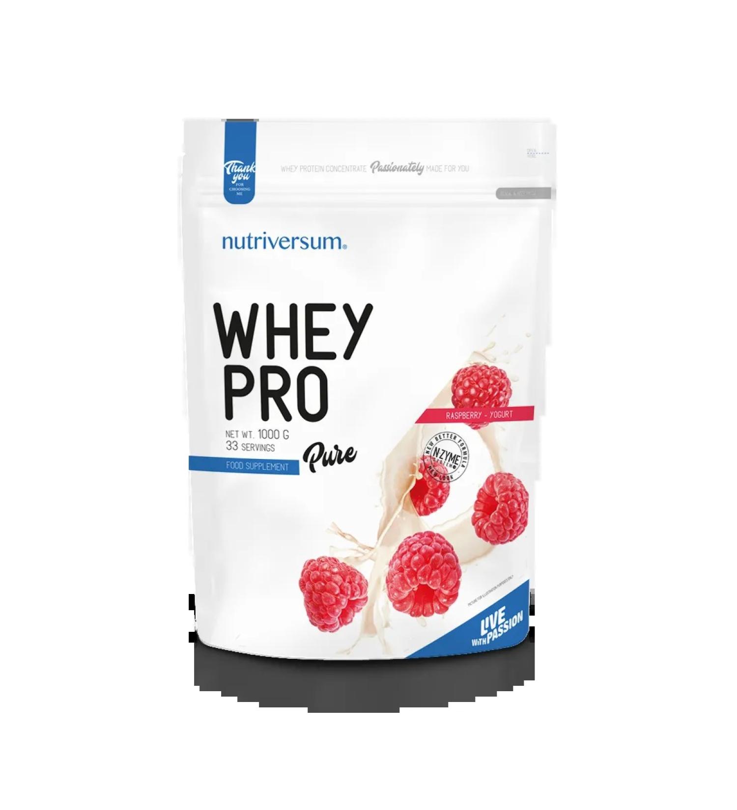 Nutriversum Whey Pro Ceatero protein 1000 g raspberry yogurt