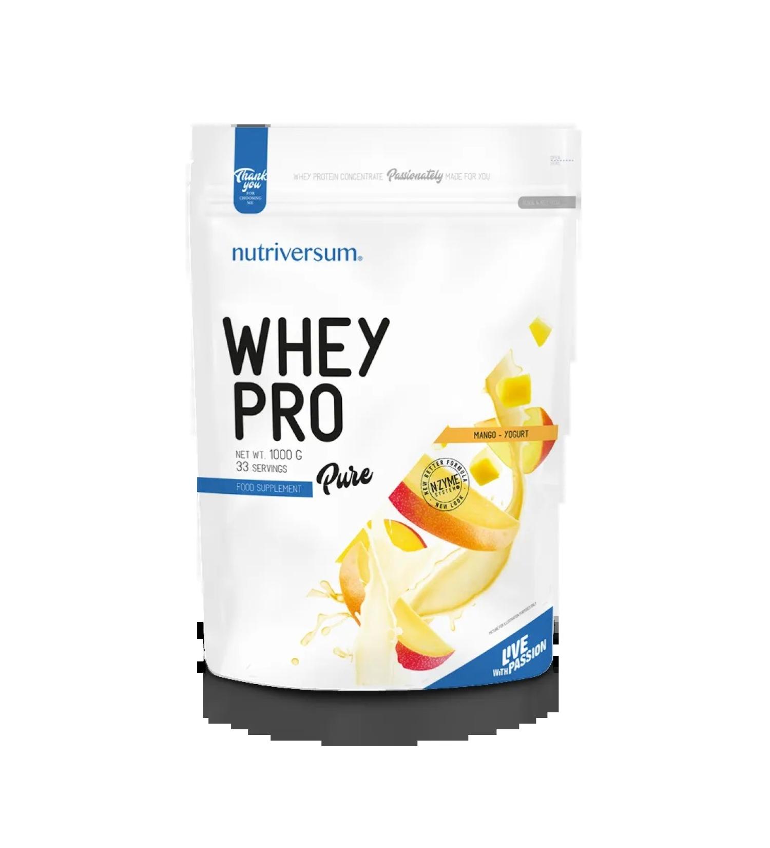 Nutriversum Whey Pro Ceatero Protein 1000 g with mango