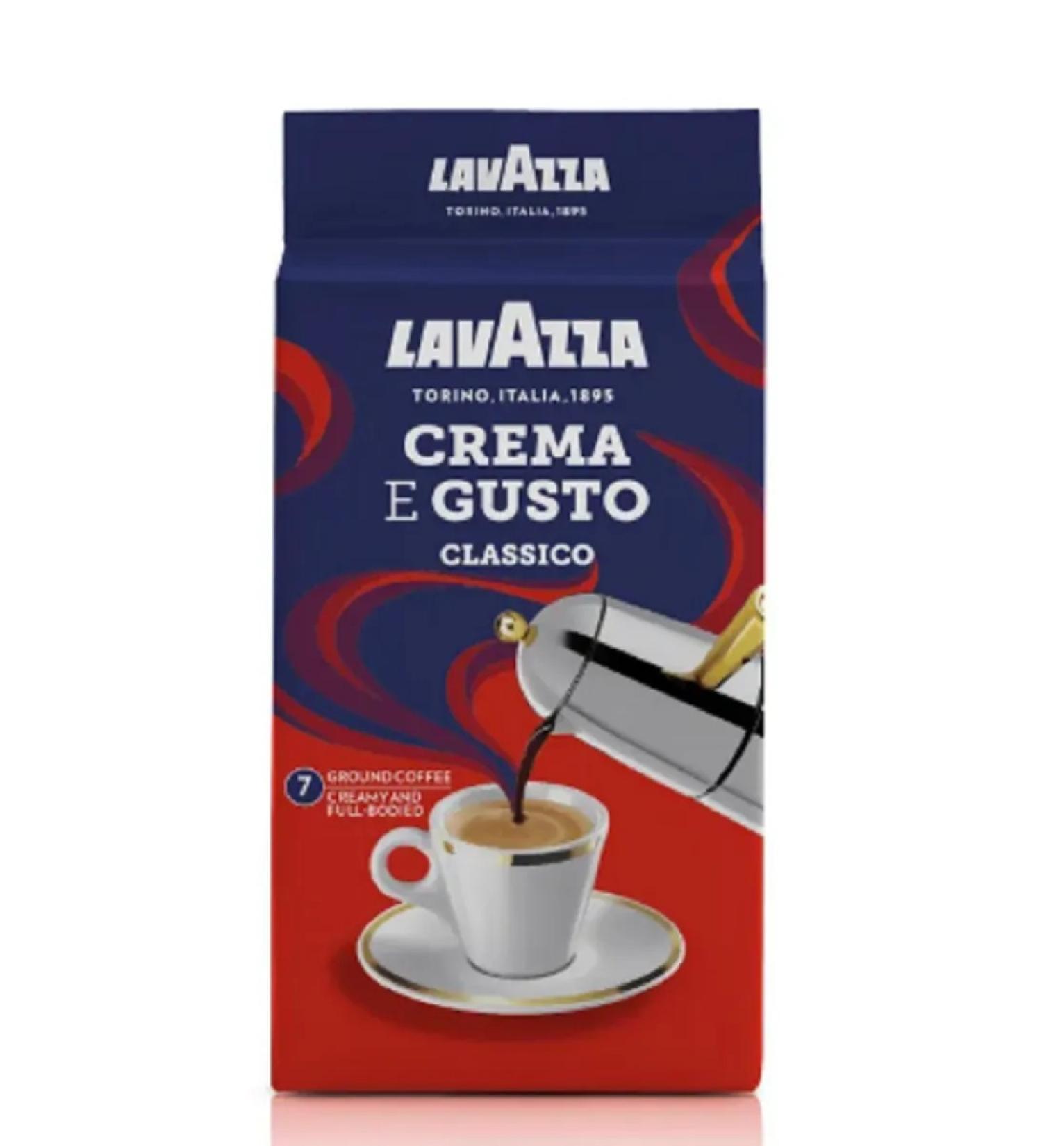 Lavazza Ground coffee Crema gusto 250 g - Buy Online on GoSupps.com