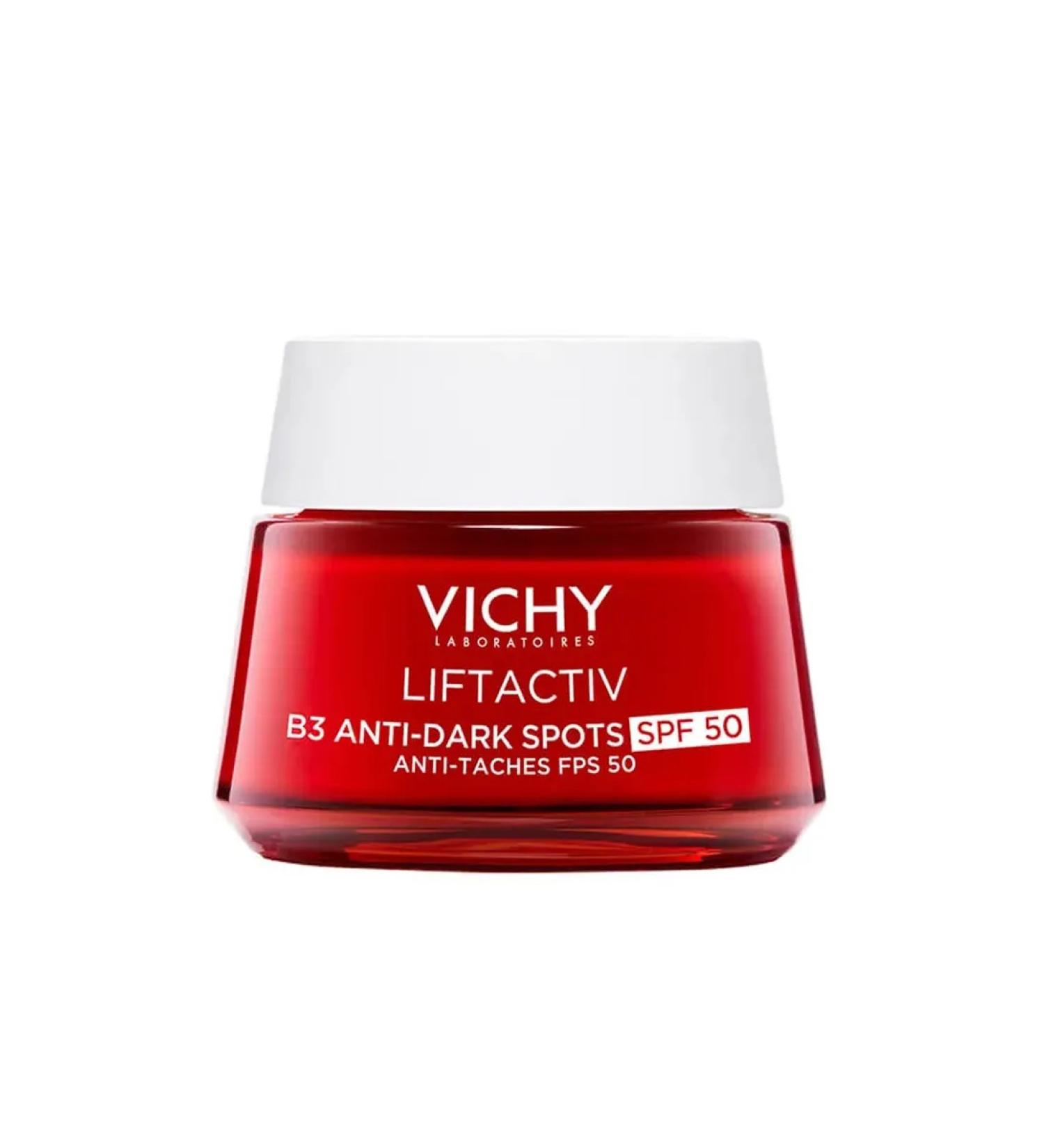 VICHY Daytime Liftactiv cream vitamin B3 from SPF50 pigmentation - Buy Online on GoSupps.com