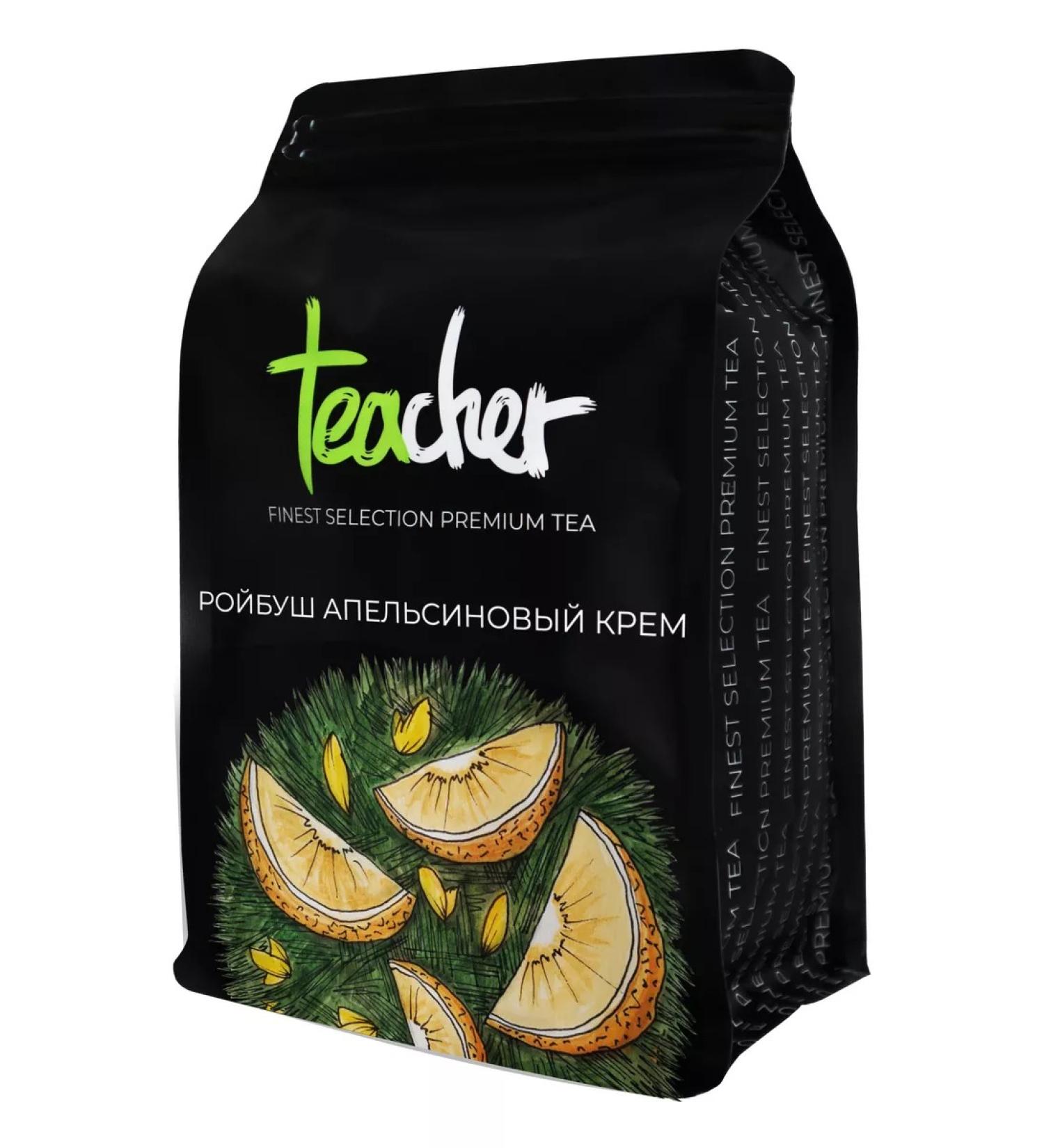 TEACHER Tea roybush orange cream 500 g African - Buy Online on GoSupps.com
