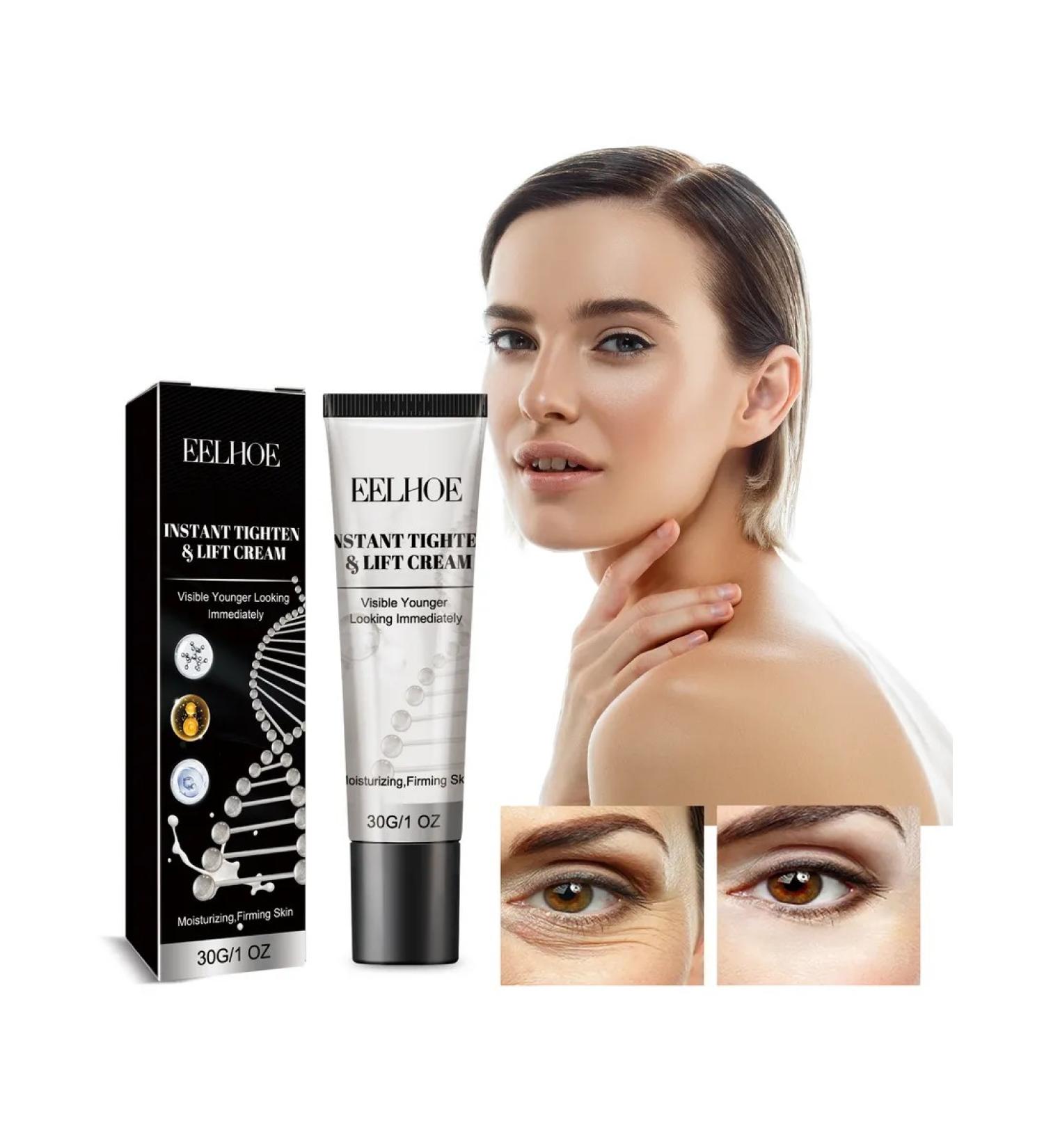 Moisturizing and raising cream for instant facial lifting ... - Buy Online on GoSupps.com