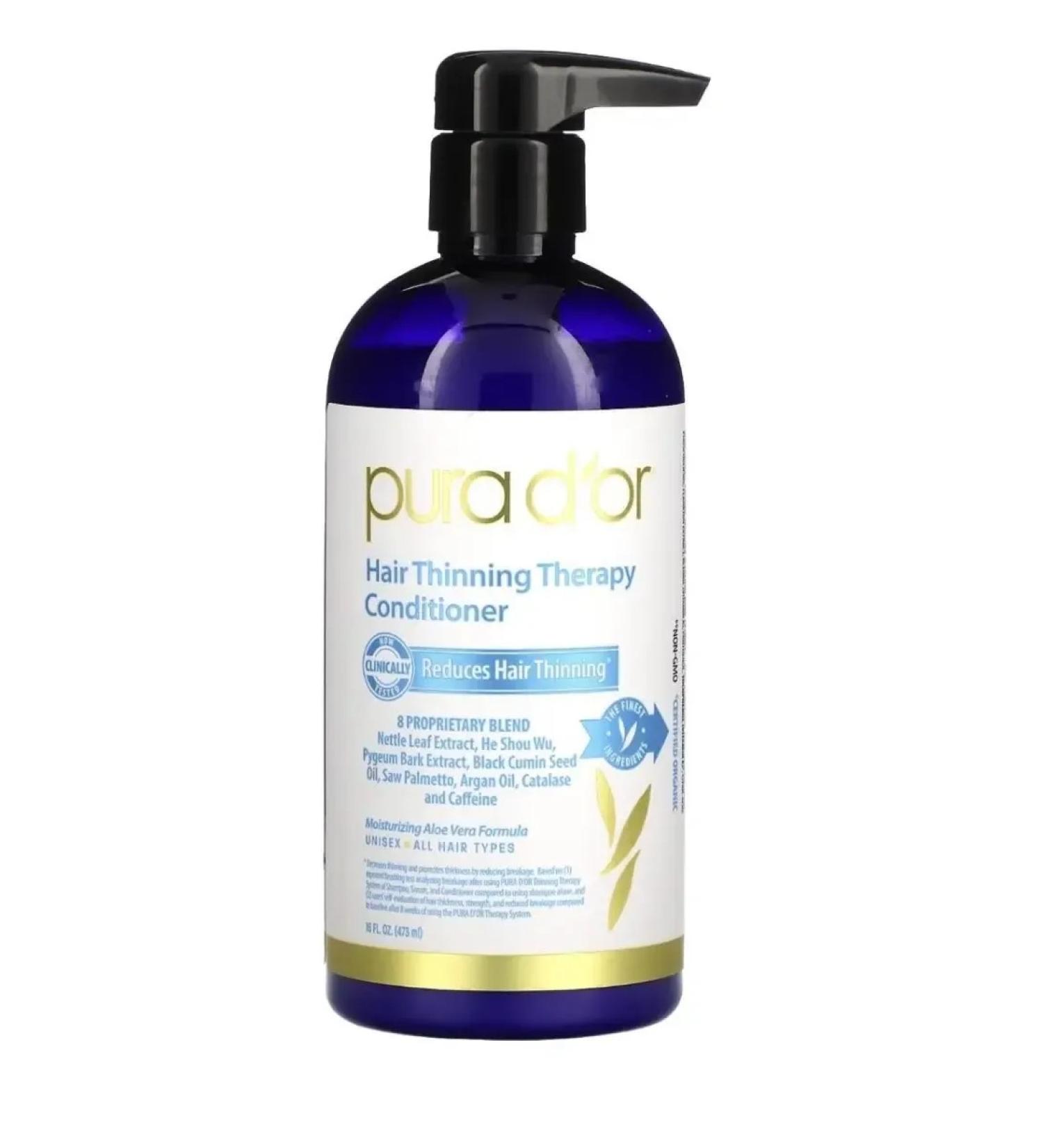PURA D'OR Therapeutic air conditioning against thinning of hair 473 ml