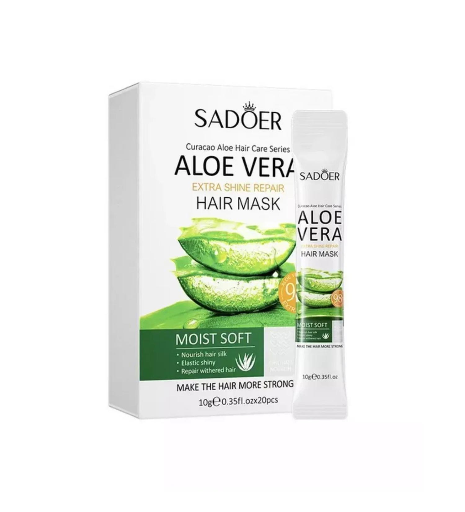 sadoer Hair mask with aloe extract - Buy Online on GoSupps.com