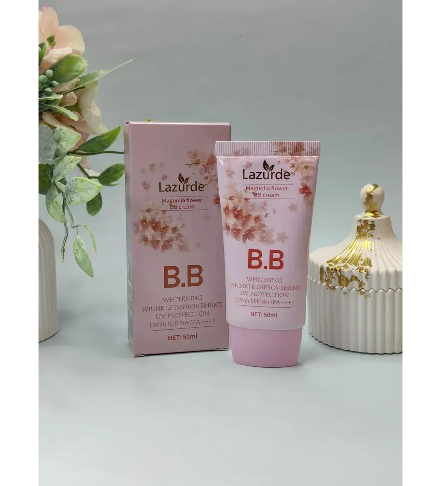 LAZURDE BB face cream moisturizer with SPF
