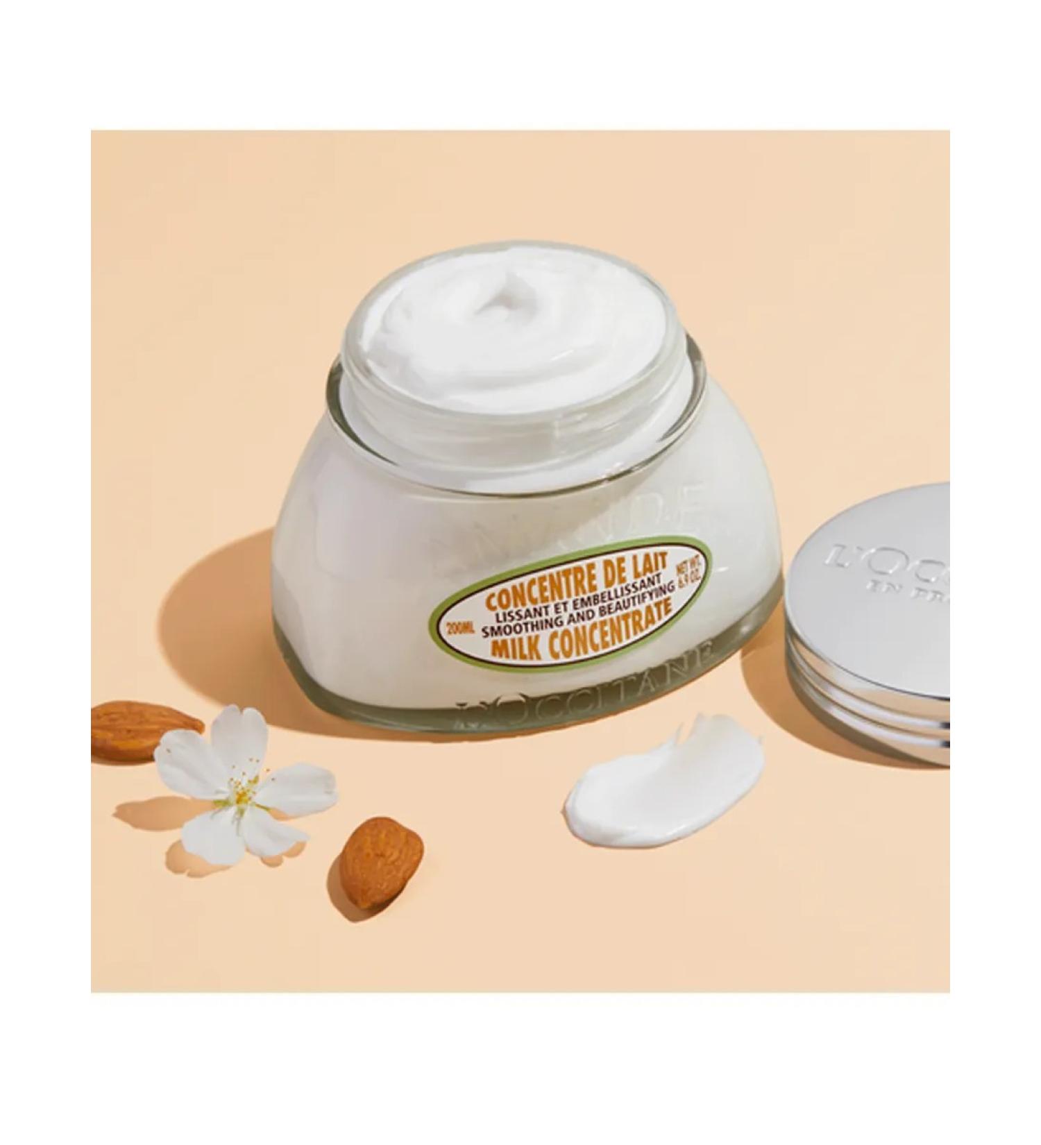 L'Occitane Milk concentrate for elastic body skin almond 200 ml - Buy Online on GoSupps.com