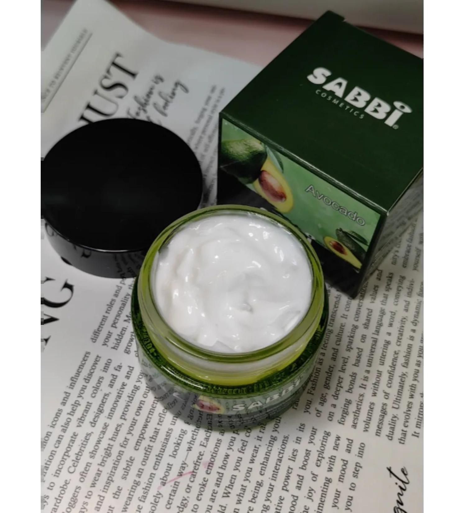 cream for the face moisturizing with sabbi avocado - Buy Online on GoSupps.com
