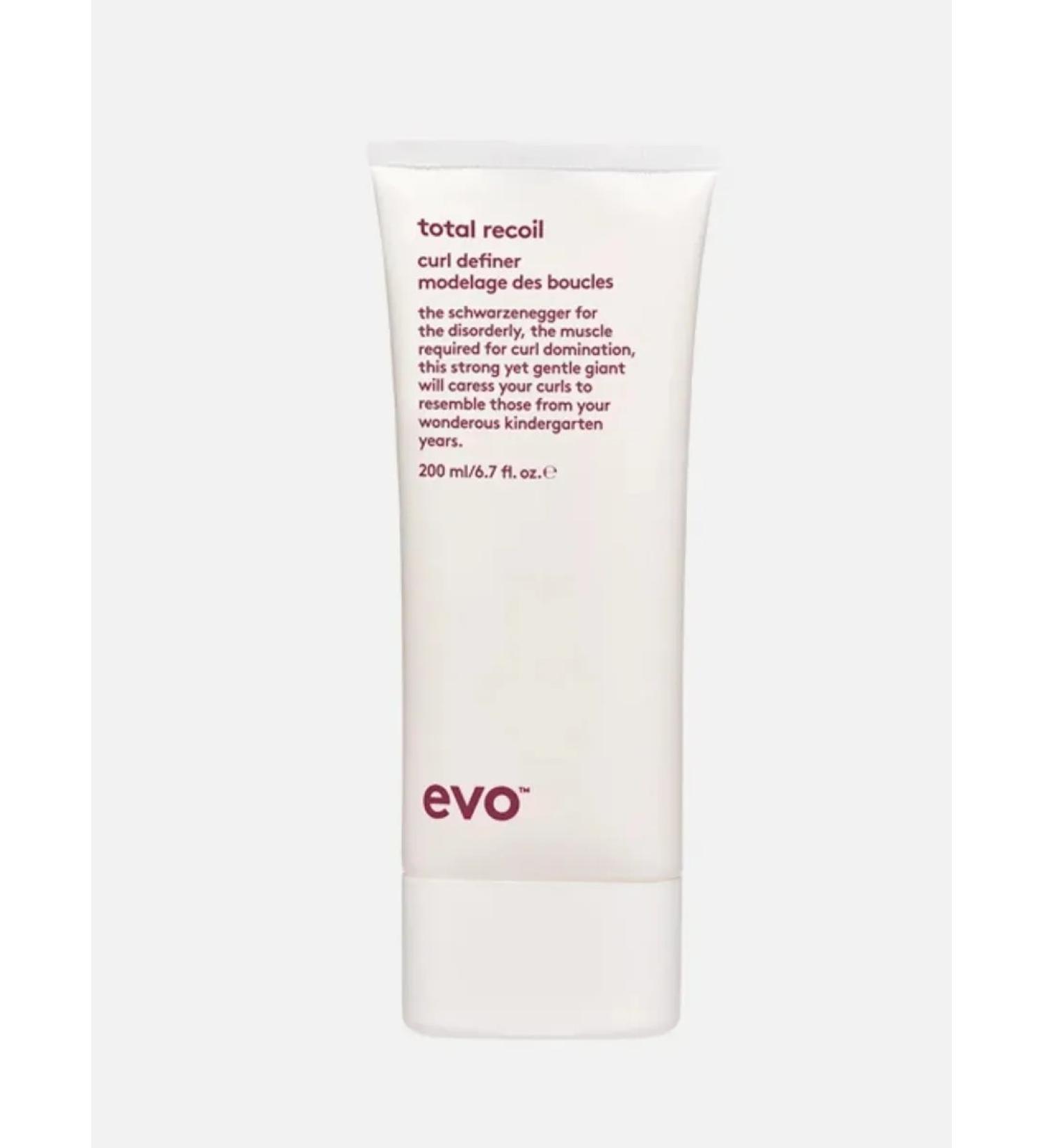 EVO Total Recoil Curl Definer Styling Cream for Curly and Frizzy Hair