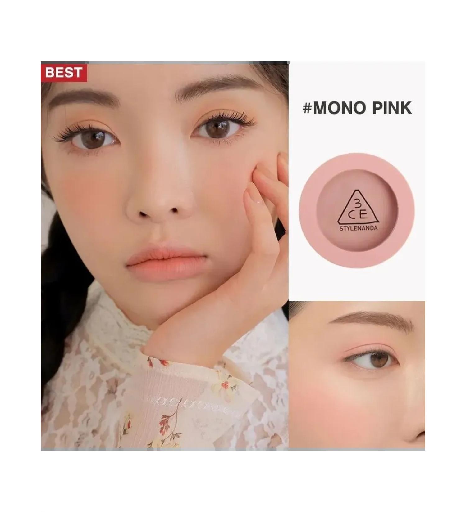 3CE Matte compact blush #Mono Pink - Buy Online on GoSupps.com