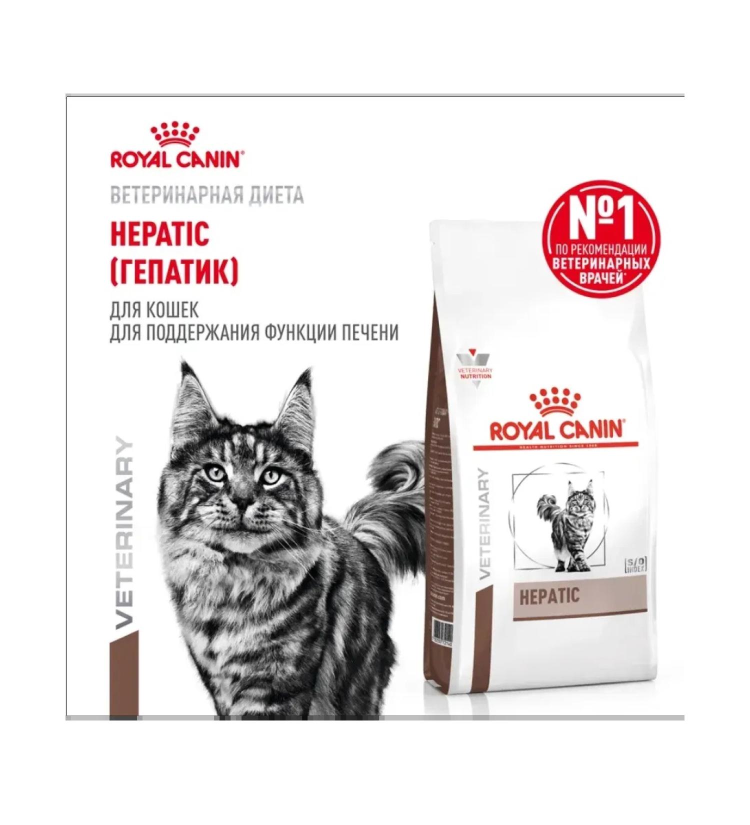 ROYAL CANIN Dry diet feed for cats Hepatic 350 g - Buy Online on GoSupps.com