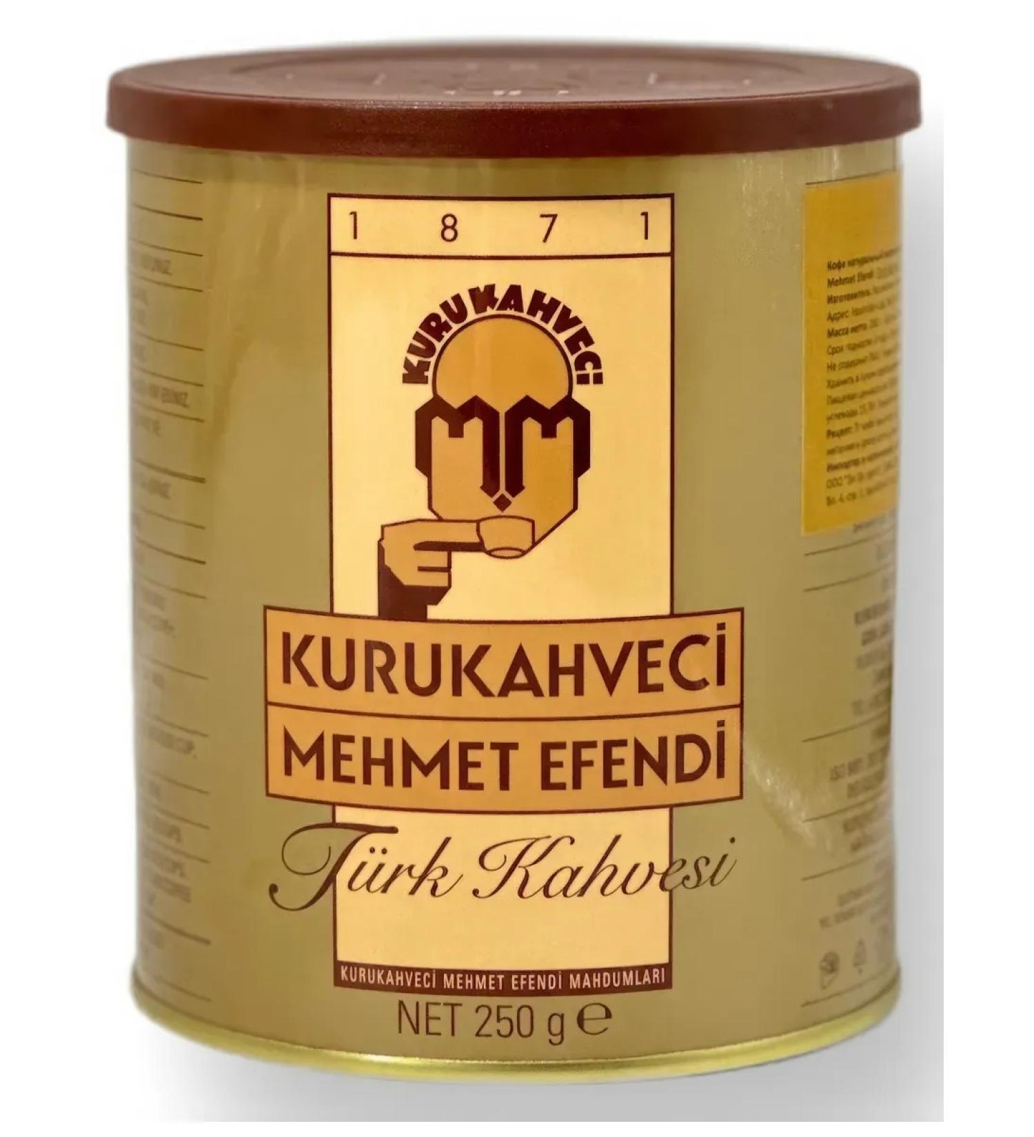 Mehmet Efendi Coffee in Turkish ground 250g - Buy Online on GoSupps.com