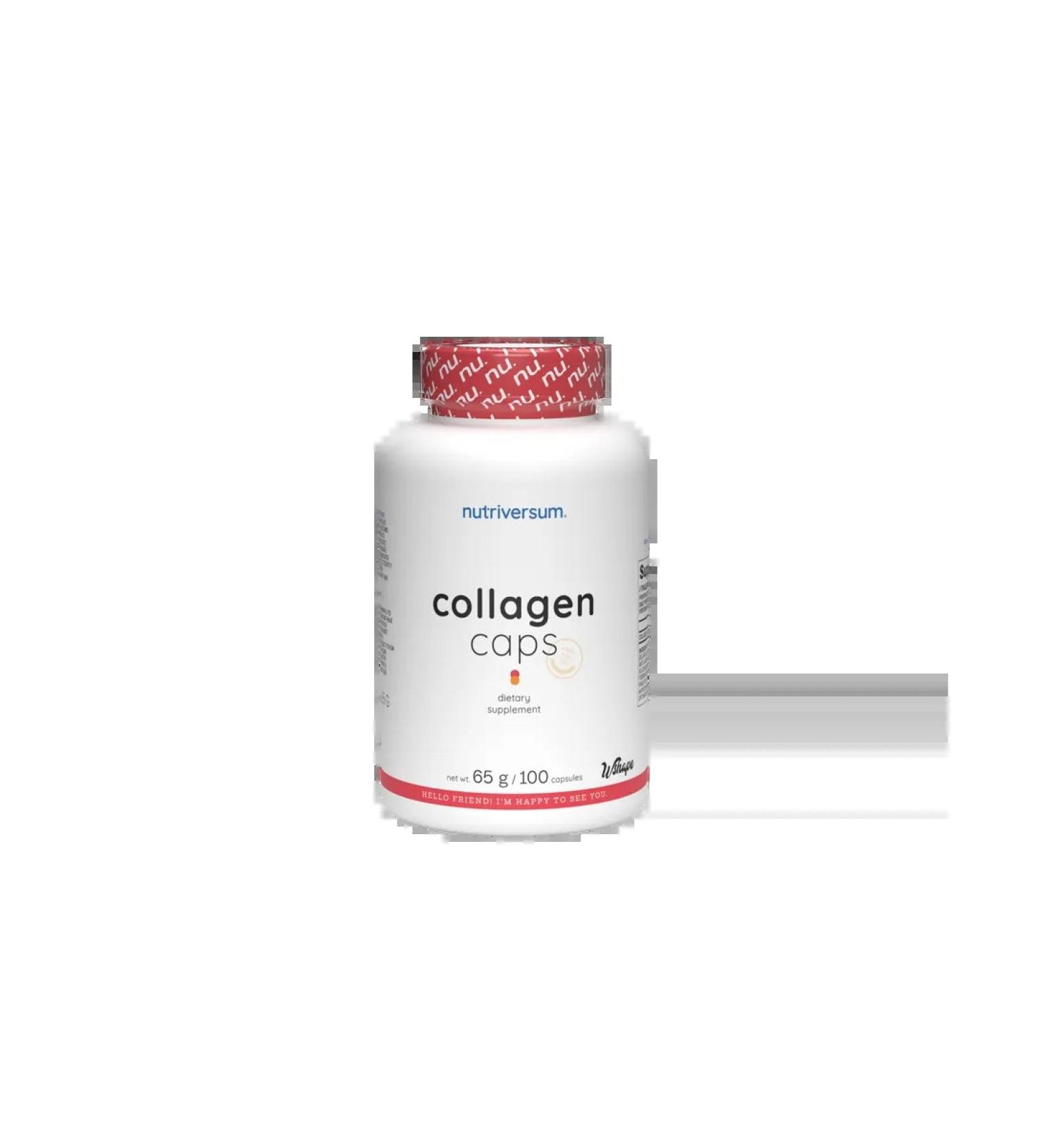 Nutriversum Fish Collagen Caps "0.5g" Fish collagen 100 capsules