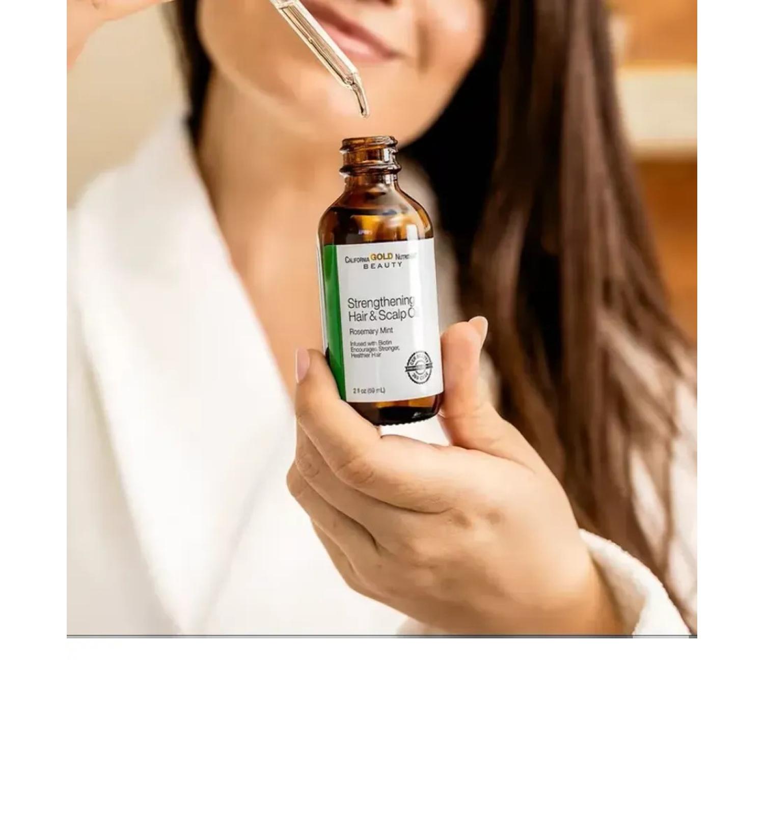 California Gold Nutrition Hair and scalp oil with cgn biotin 59 ml - Buy Online on GoSupps.com