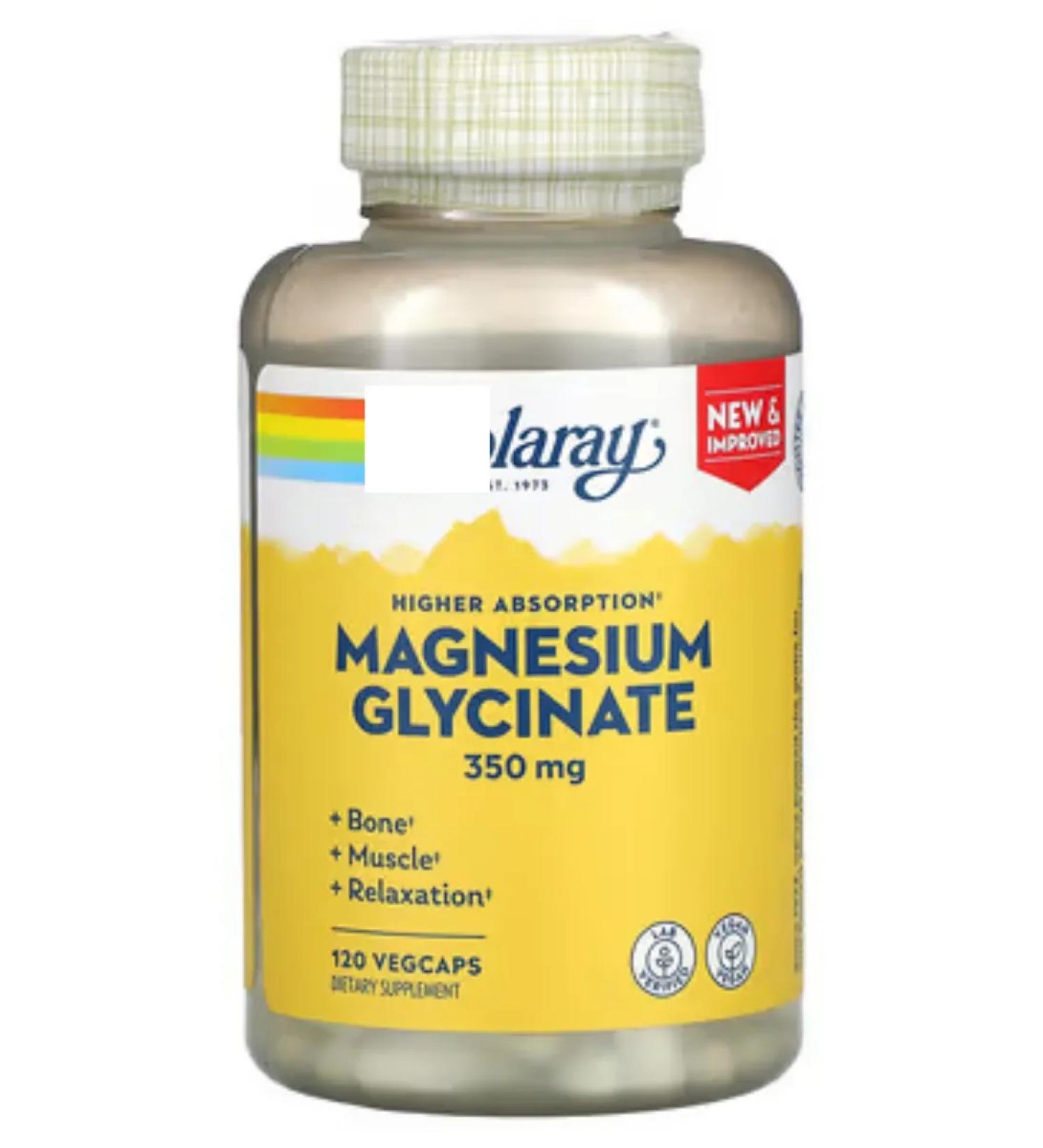 iHerb Magnesium Glycinate 350 Mg Magnesium Glycinate 120 capsules