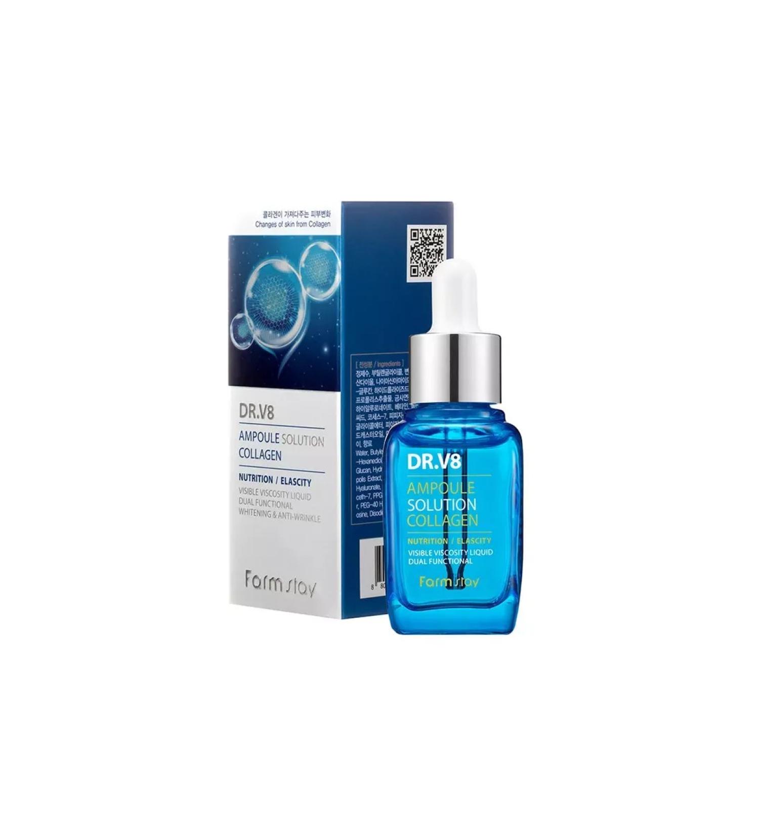 Cosmetics DR-V8 Ampoule Solution Collagen with collagen - Buy Online on GoSupps.com