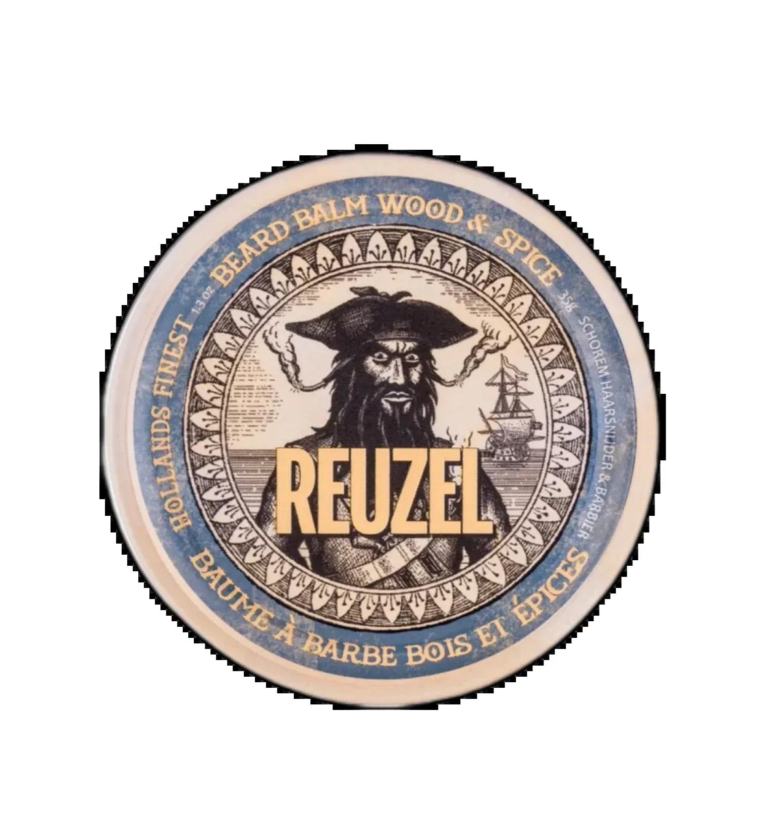 Reuzel Wood & Spice Board Balm 35 gr - Buy Online on GoSupps.com