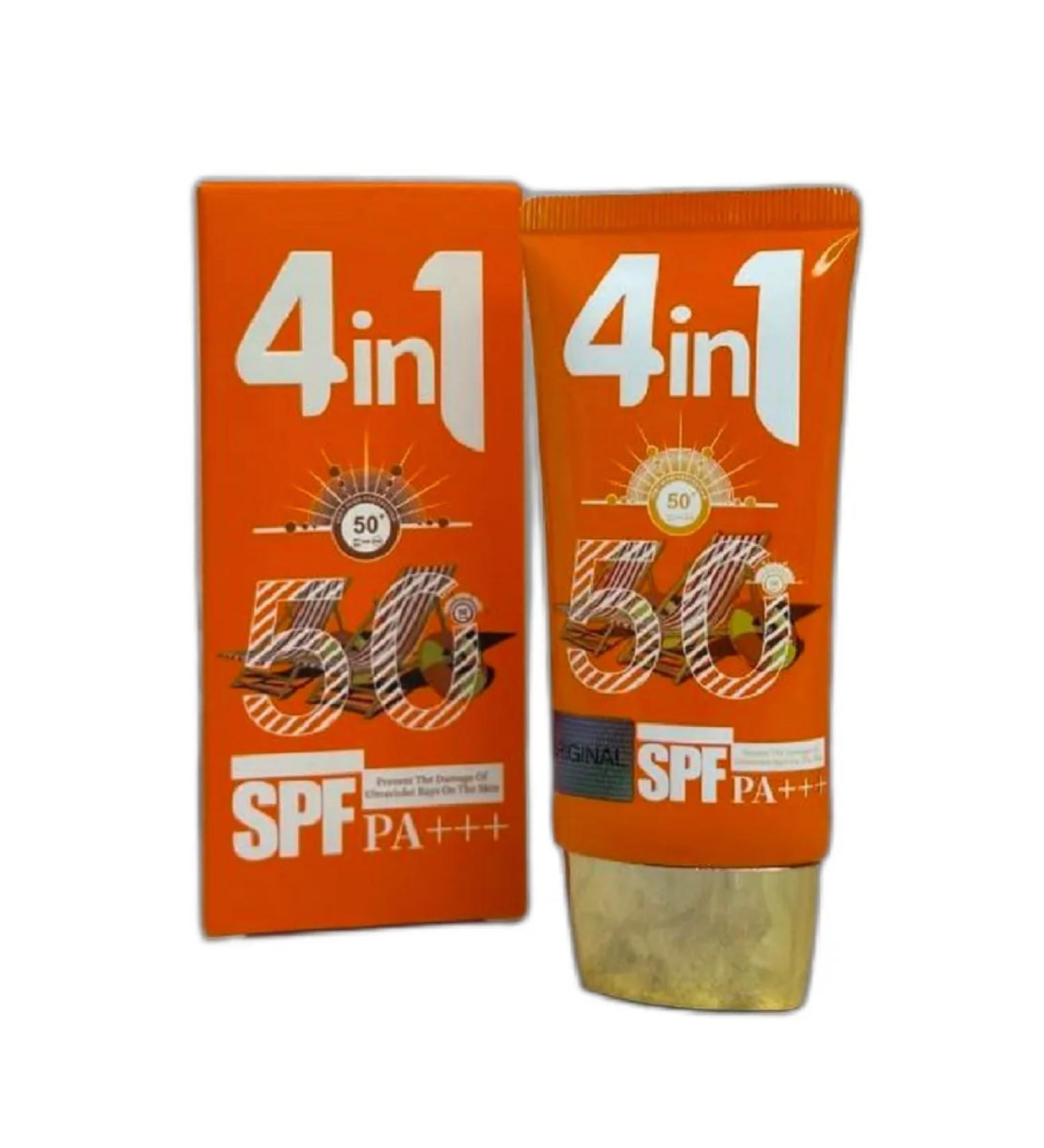 4 in 1 Sunscreen for the face and body 4V1 SPF 50+